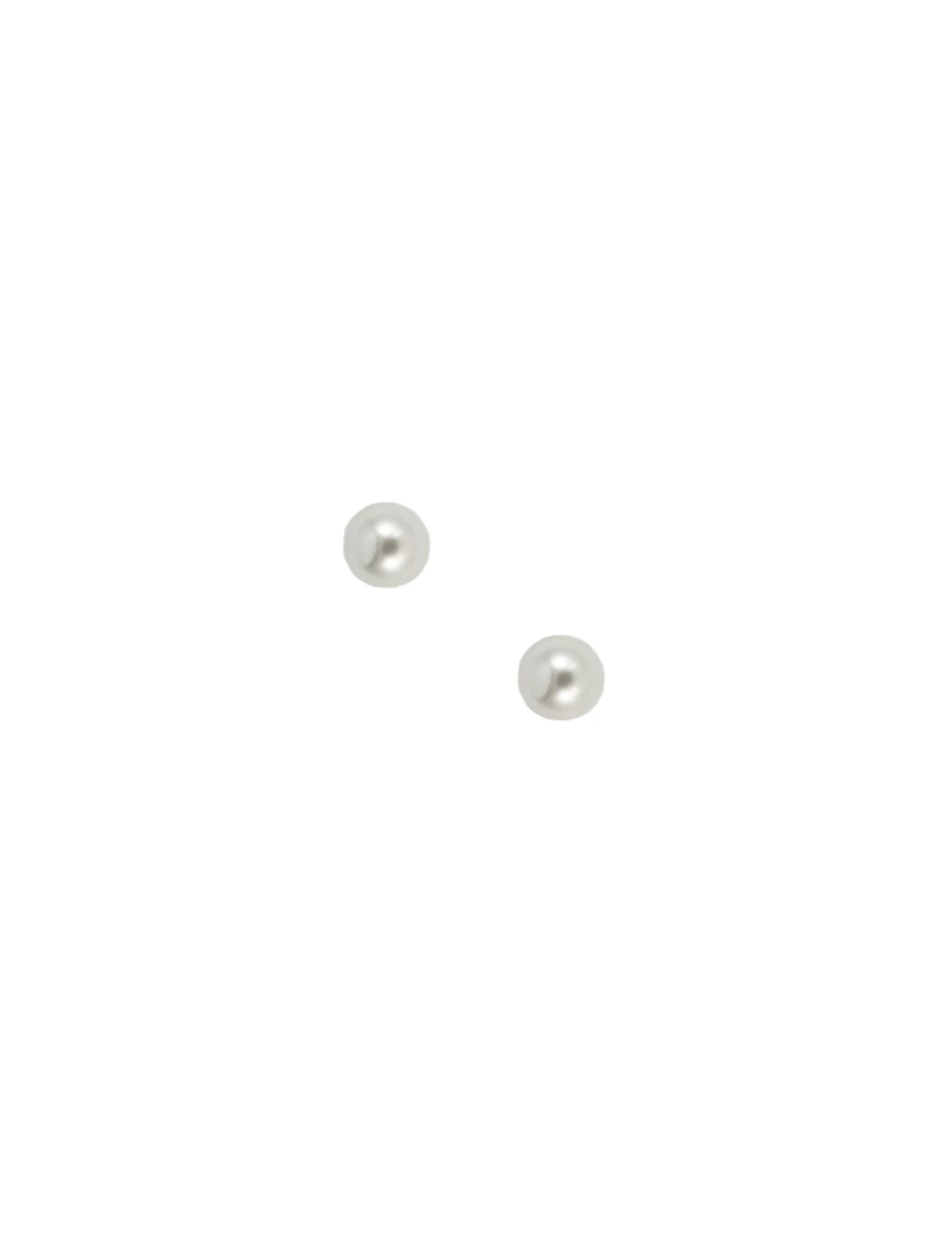 Clearance Anne Klein 10MM Pearl Stud Earrings