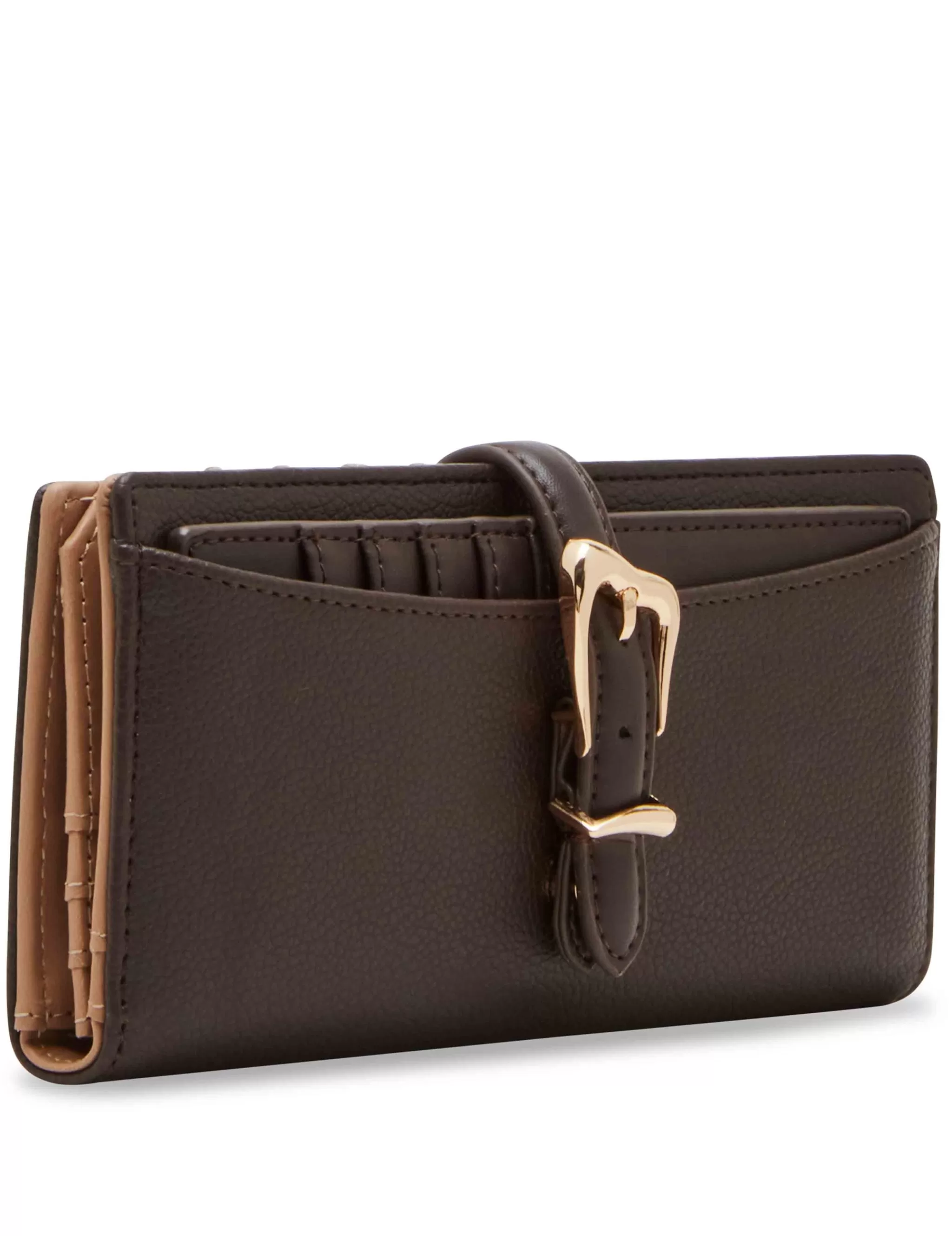 Cheap Anne Klein 2 Piece Gift Set With Sculpted Buckle Wallet And Removeable Card Organizer