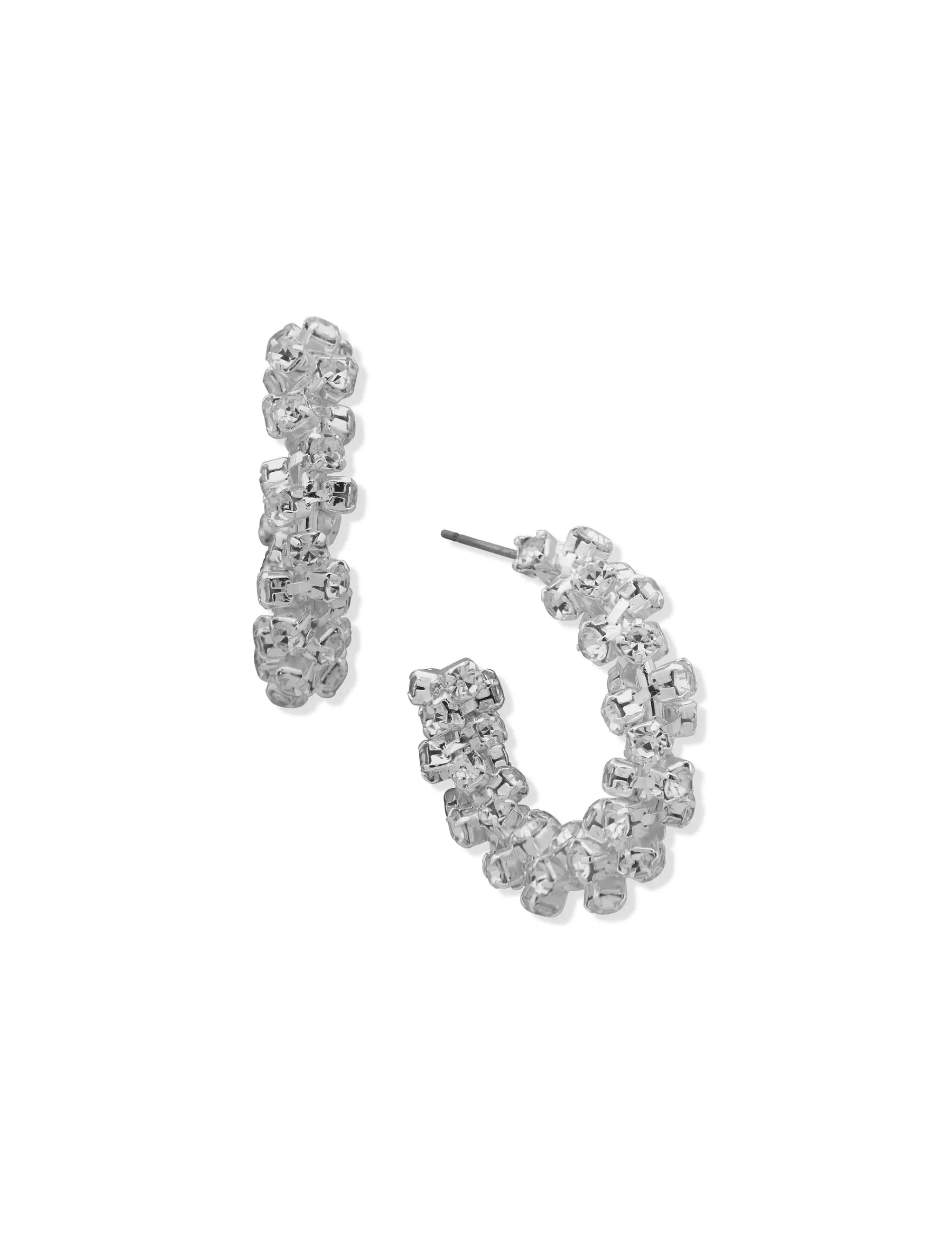 Cheap Anne Klein 35MM Cup Chain Hoop Earrings