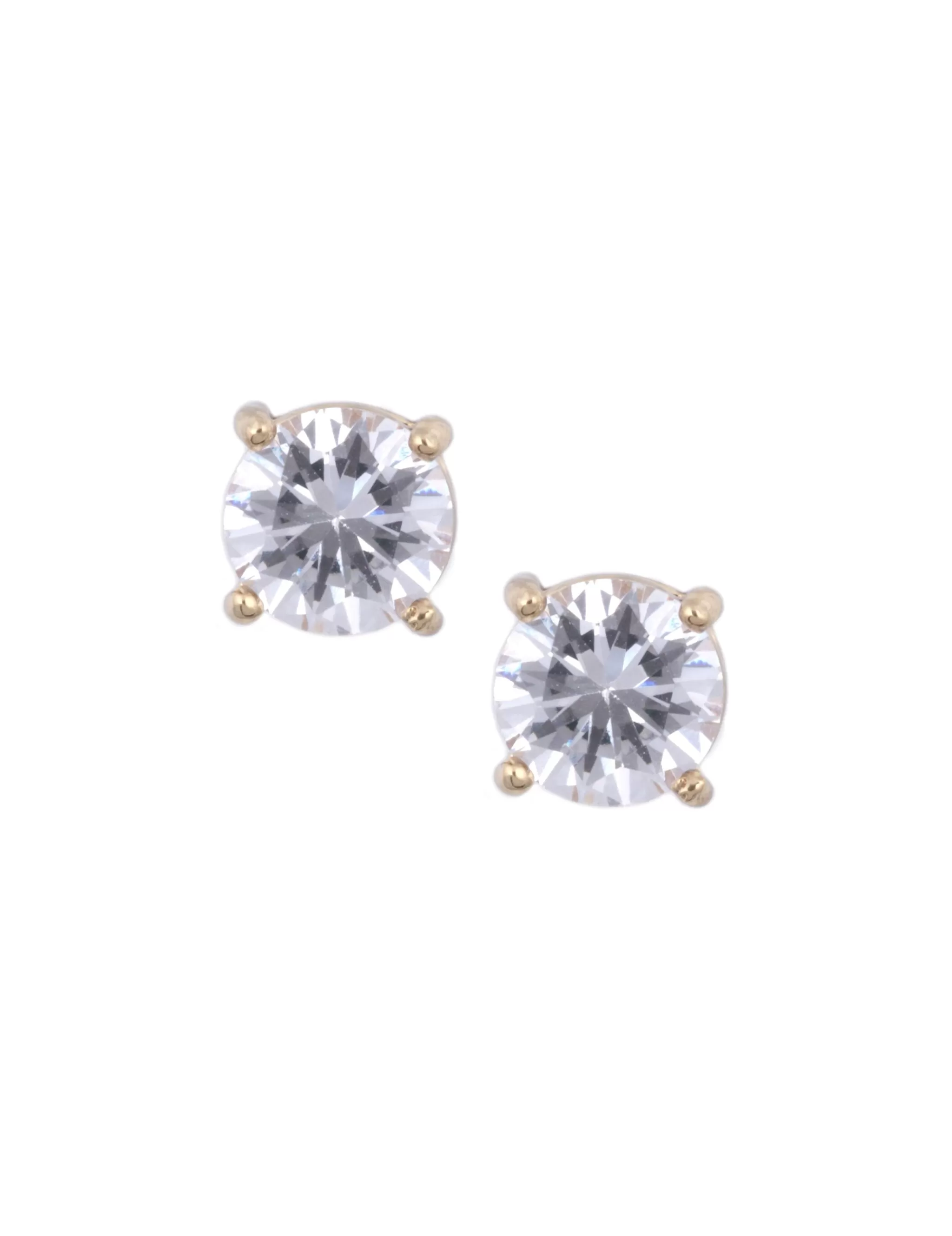 Cheap Anne Klein 8MM CZ Stud Earrings