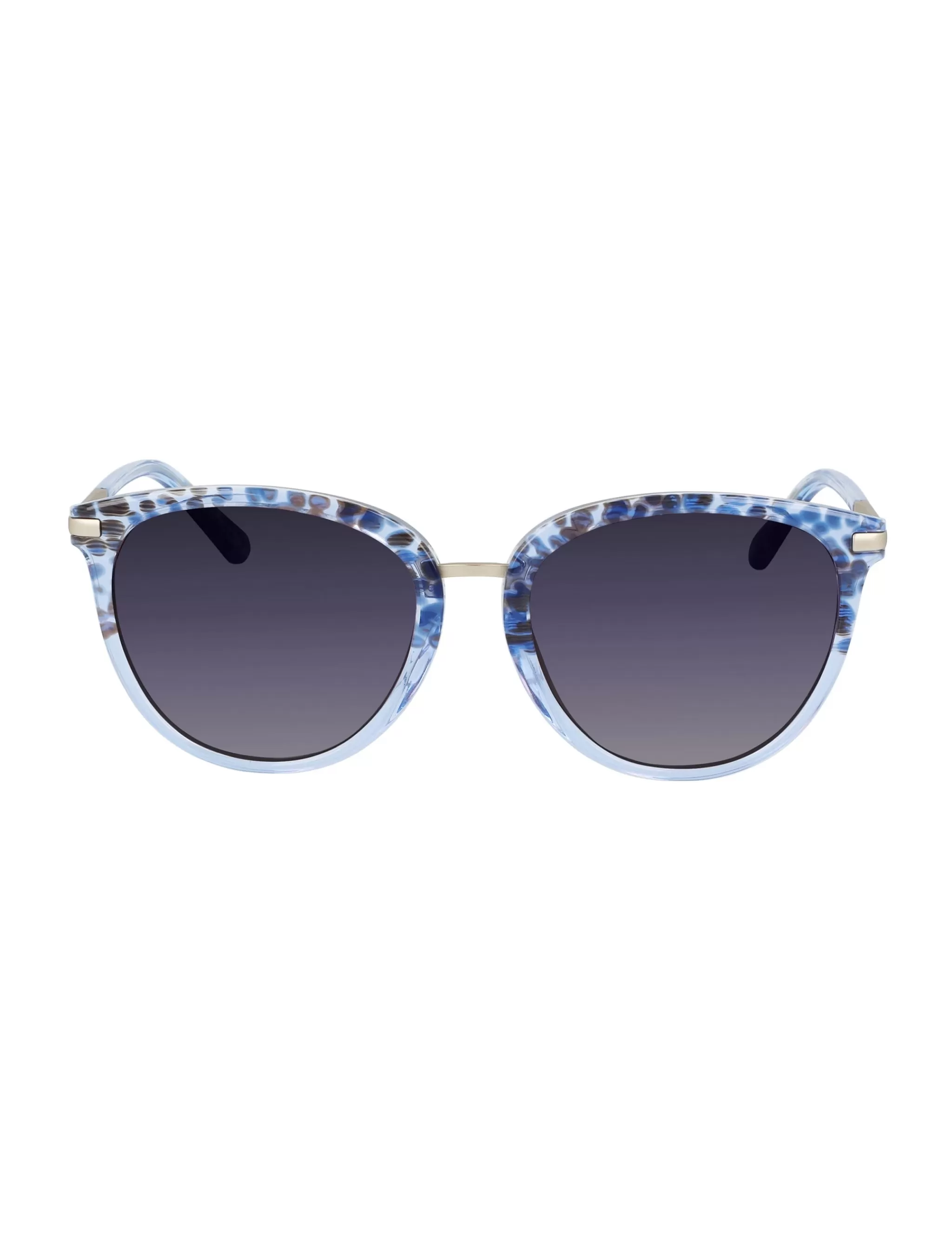 Store Anne Klein Animal Print Square Sunglasses