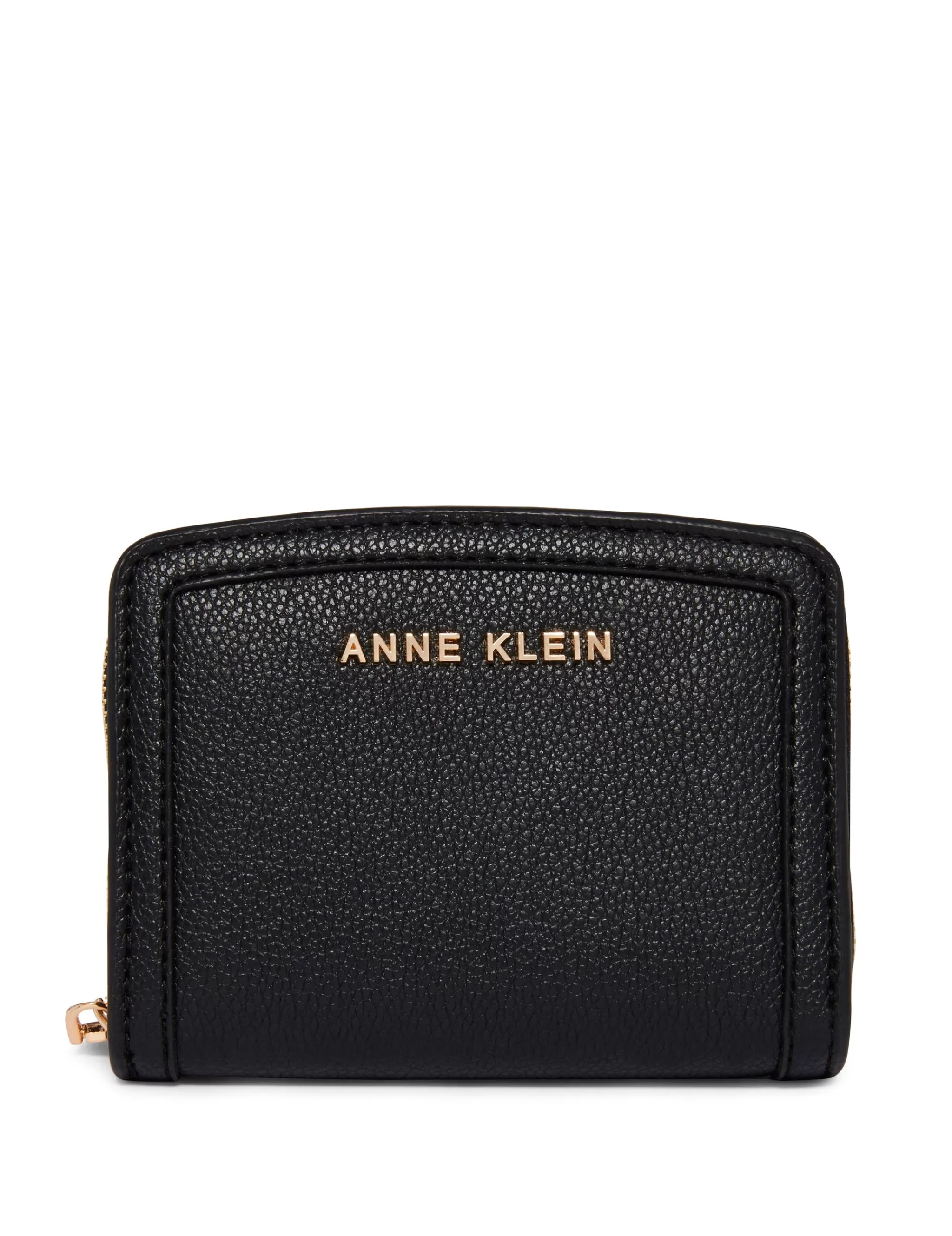 Flash Sale Anne Klein Small Curved Wallet Black