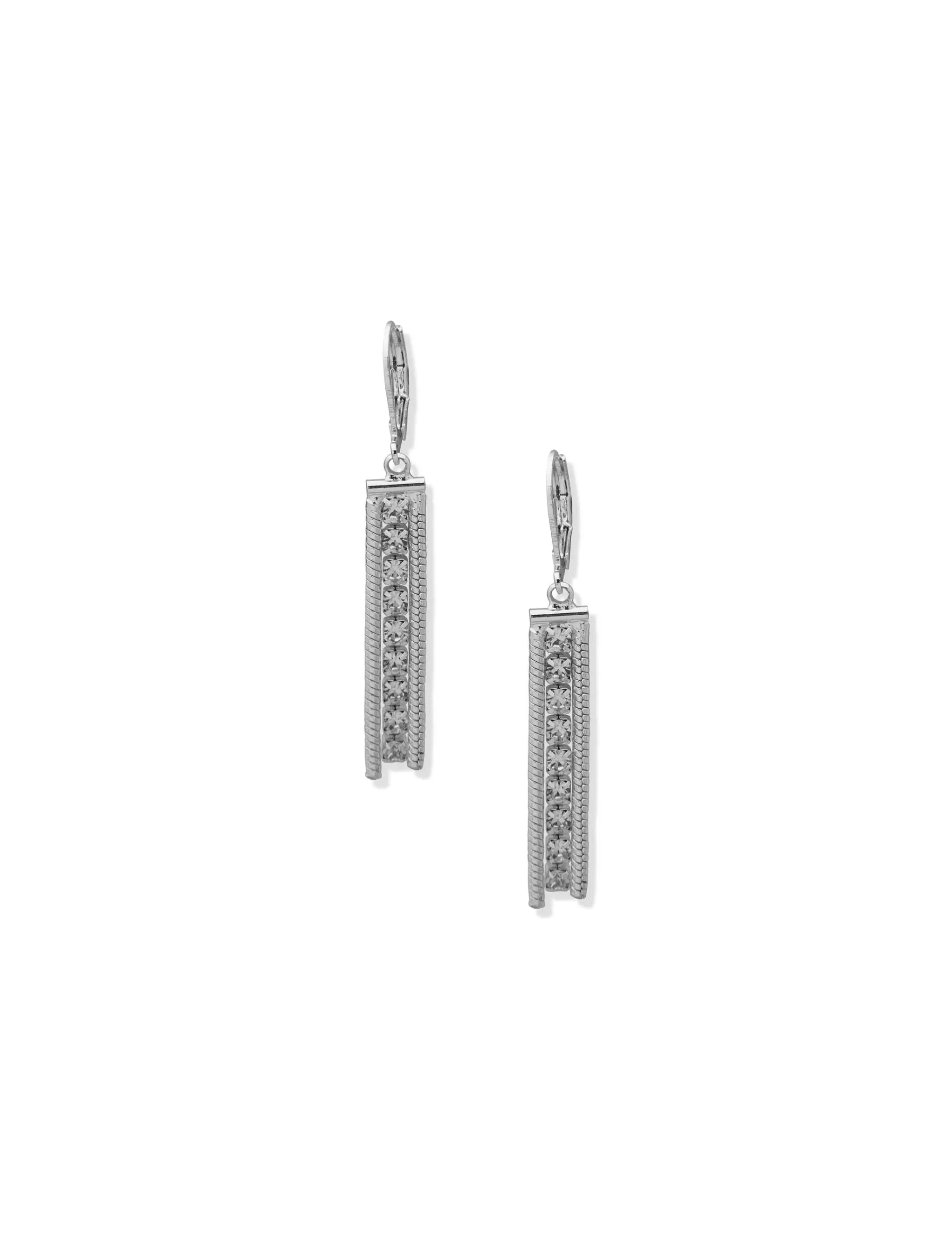 Outlet Anne Klein Bar Stone Drop Earrings