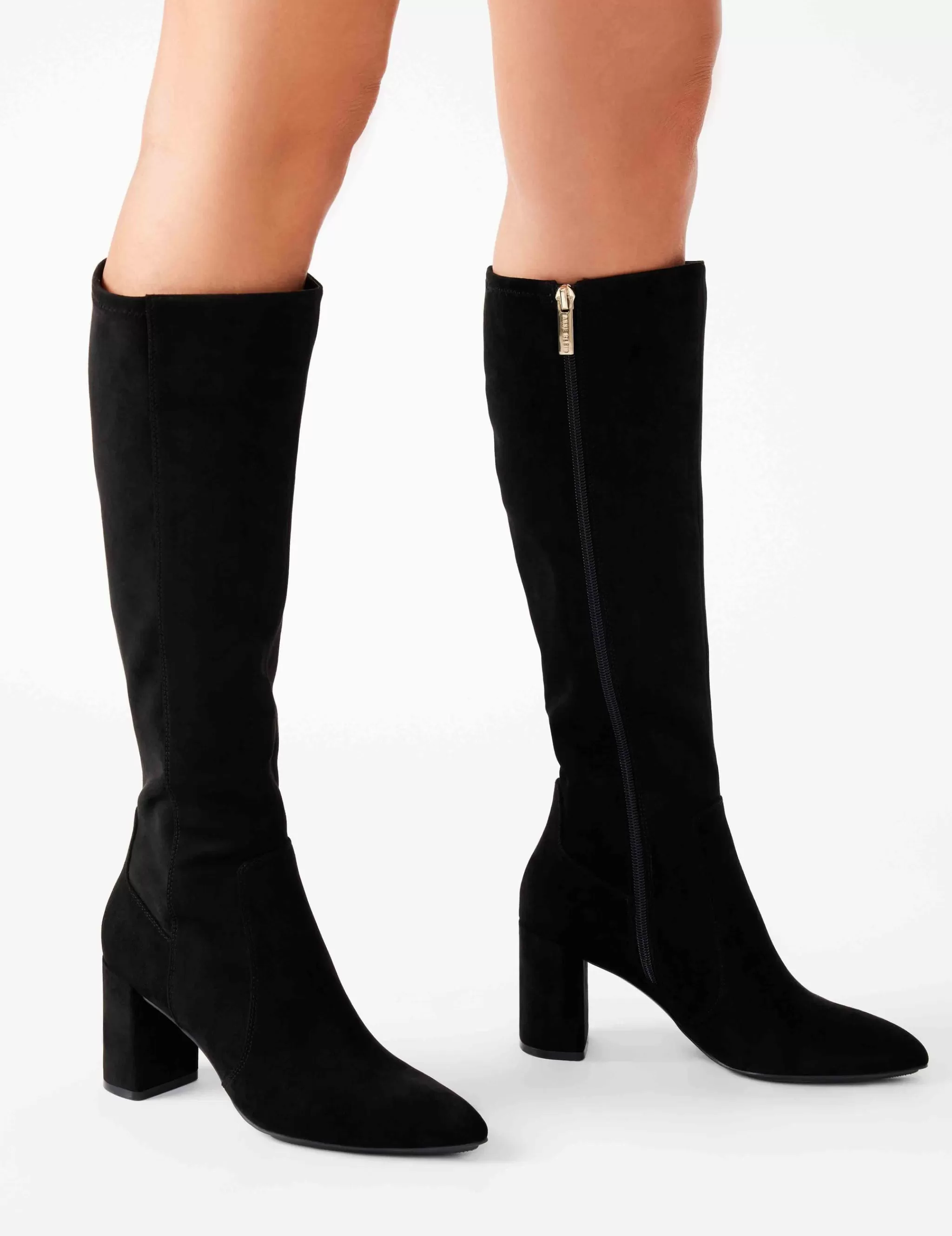 Hot Anne Klein Barnard Boot Black Smooth