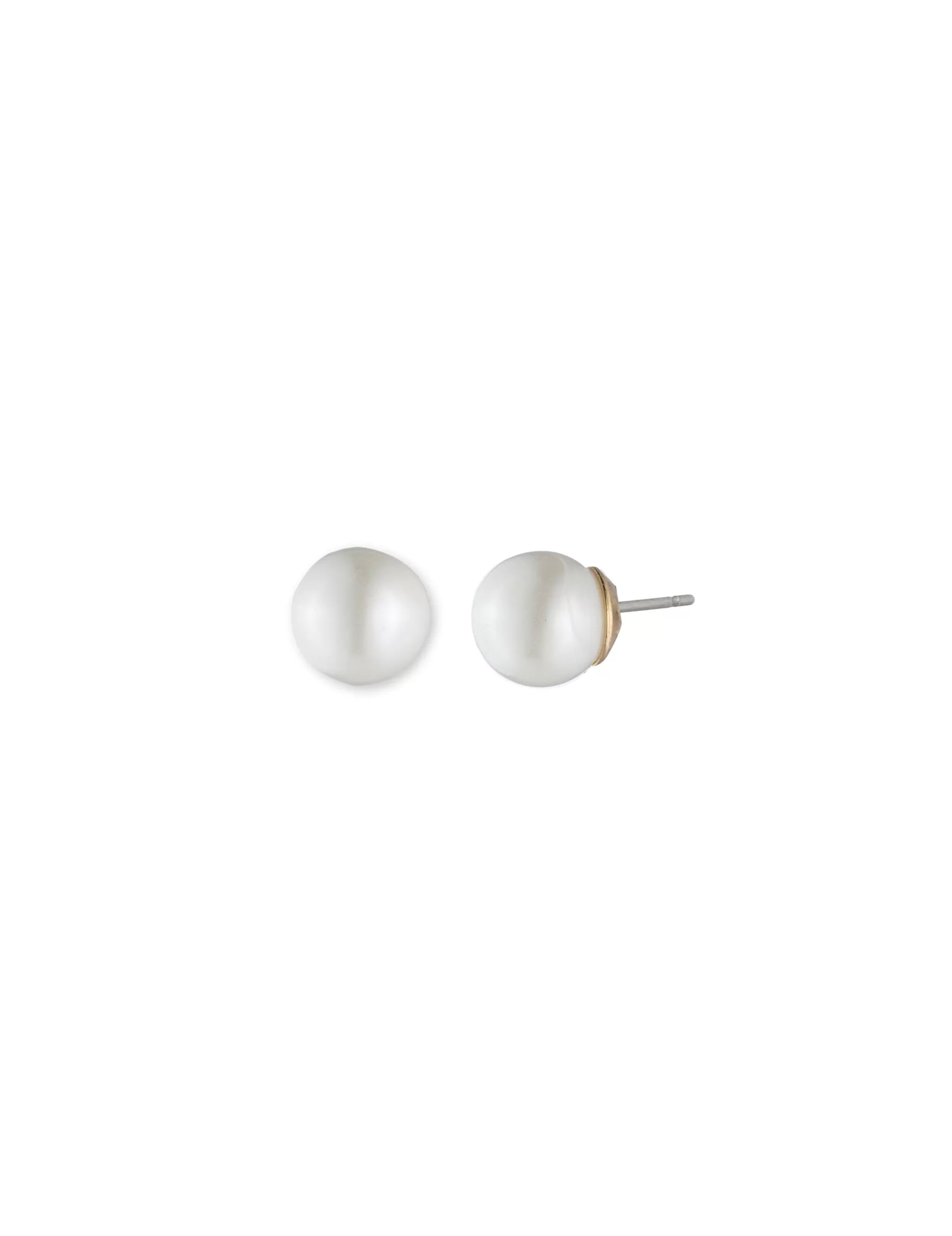 Flash Sale Anne Klein Blanc Faux Pearl Stud Earrings