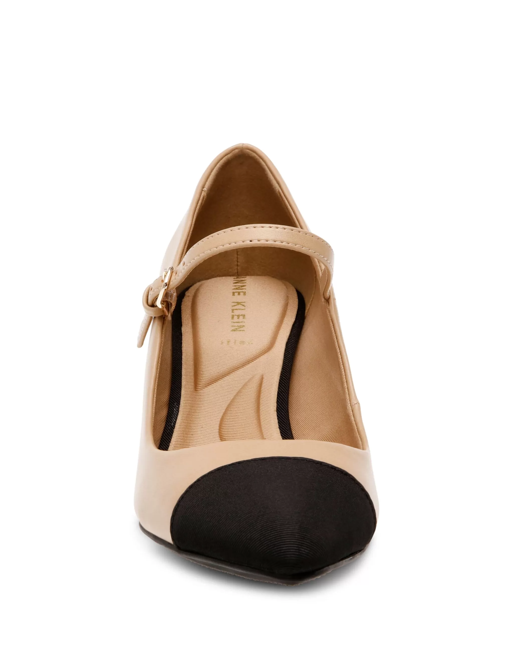 Hot Anne Klein Bryant Pump Nude/ Black