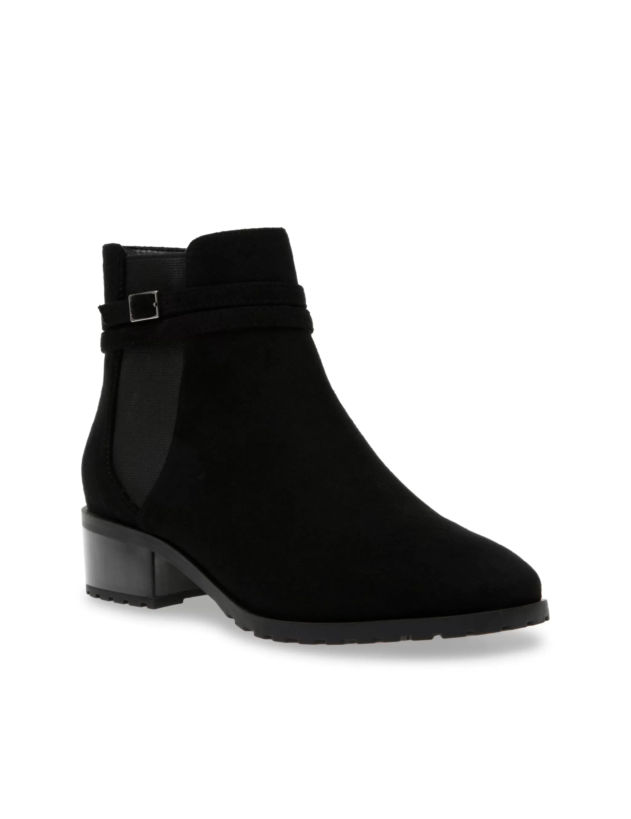Clearance Anne Klein Cayla Boot- Sale Black Suede