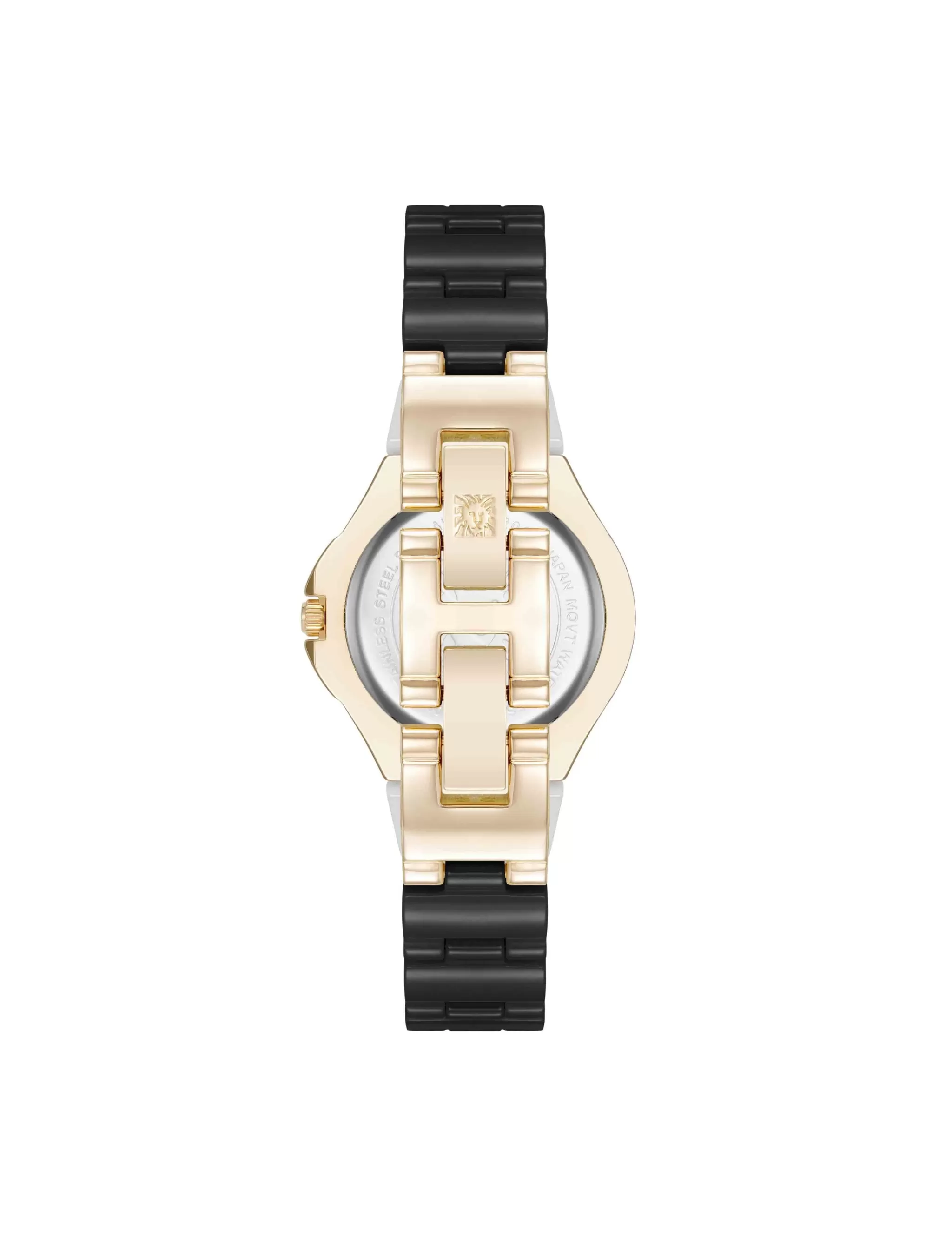 Outlet Anne Klein Ceramic Bracelet And Bezel Watch Gold-Tone/Black