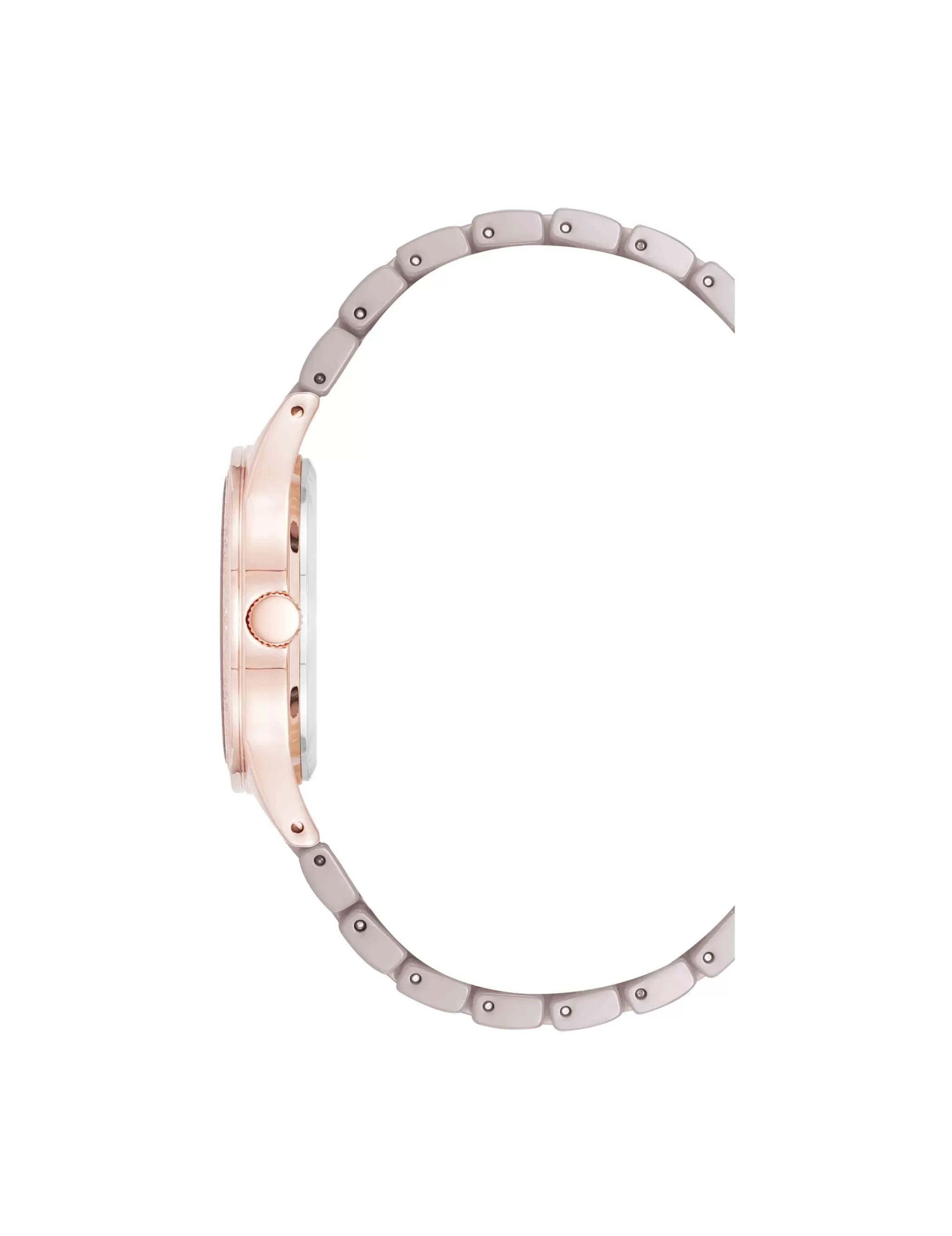 Sale Anne Klein Ceramic Bracelet Floral Dial Watch