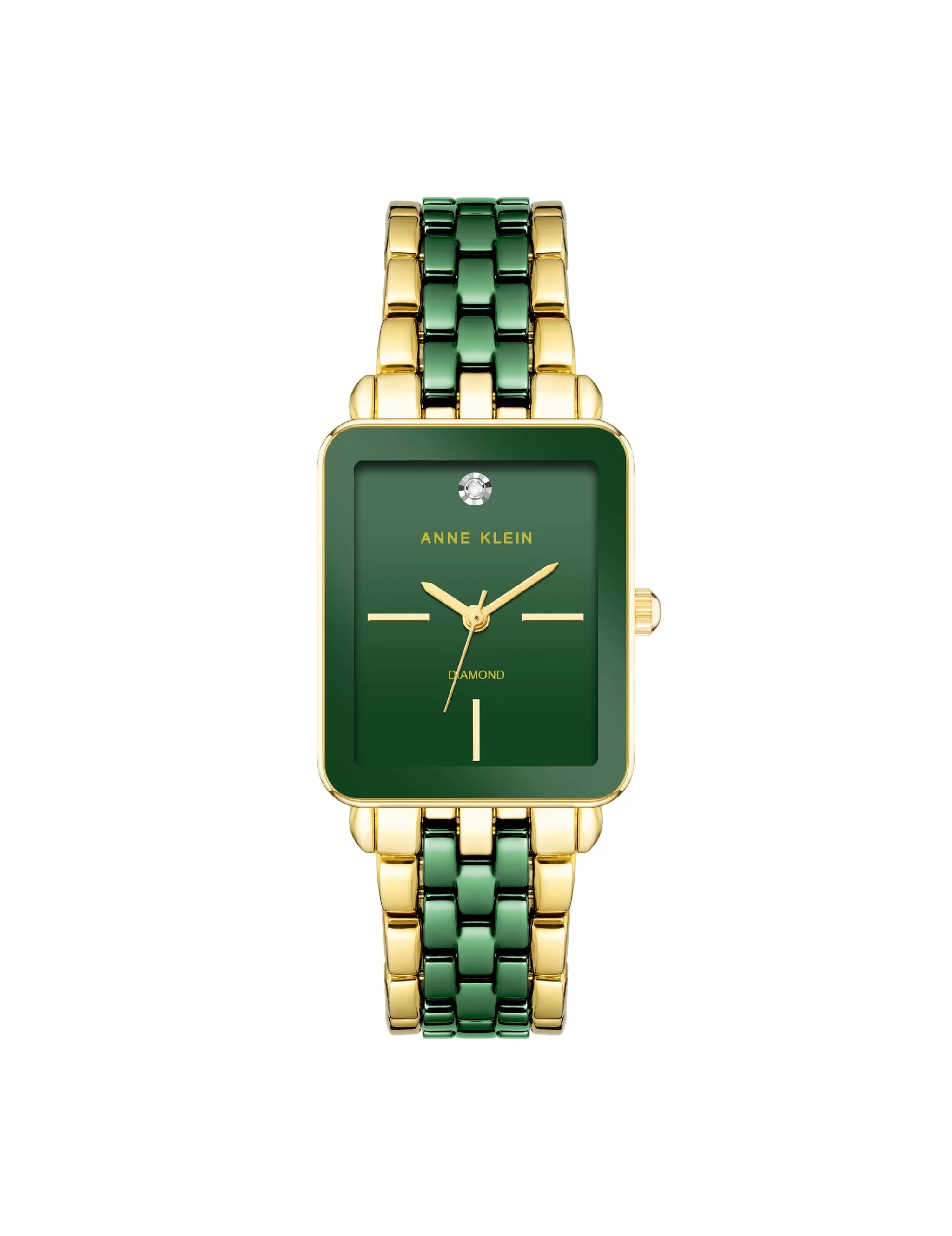 Best Sale Anne Klein Ceramic Diamond Dial Watch