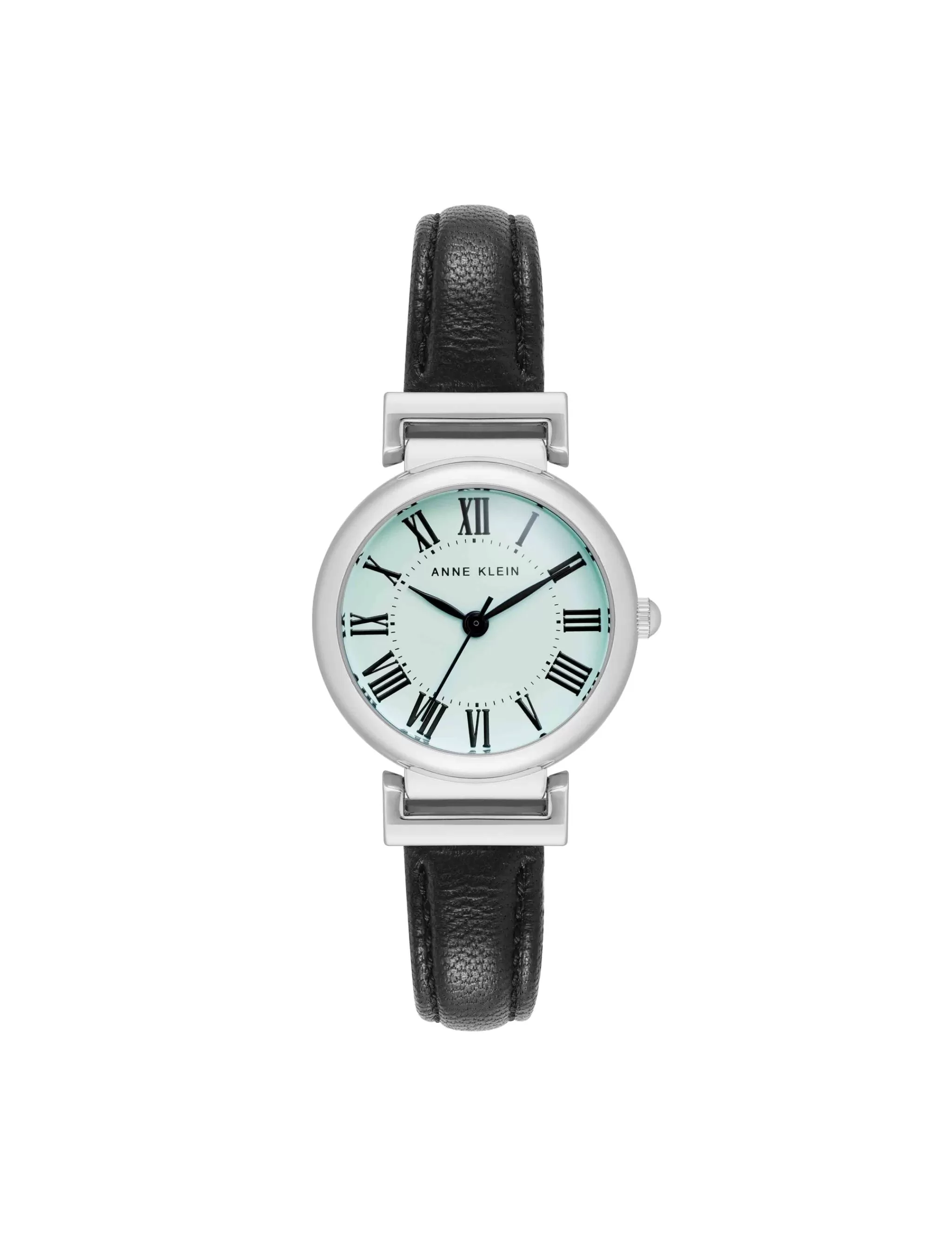Discount Anne Klein Classic Leather Strap Watch
