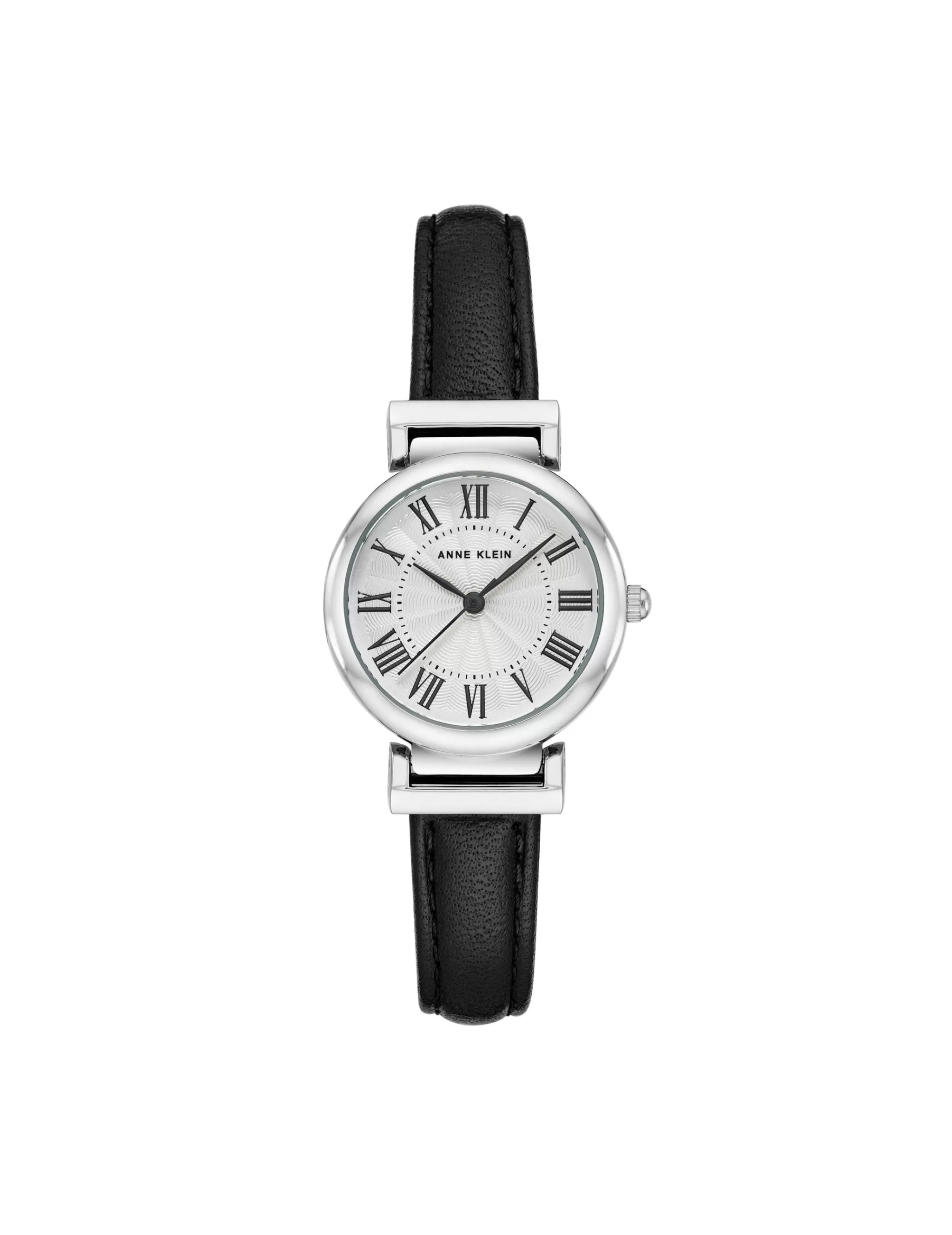 Discount Anne Klein Classic Leather Strap Watch