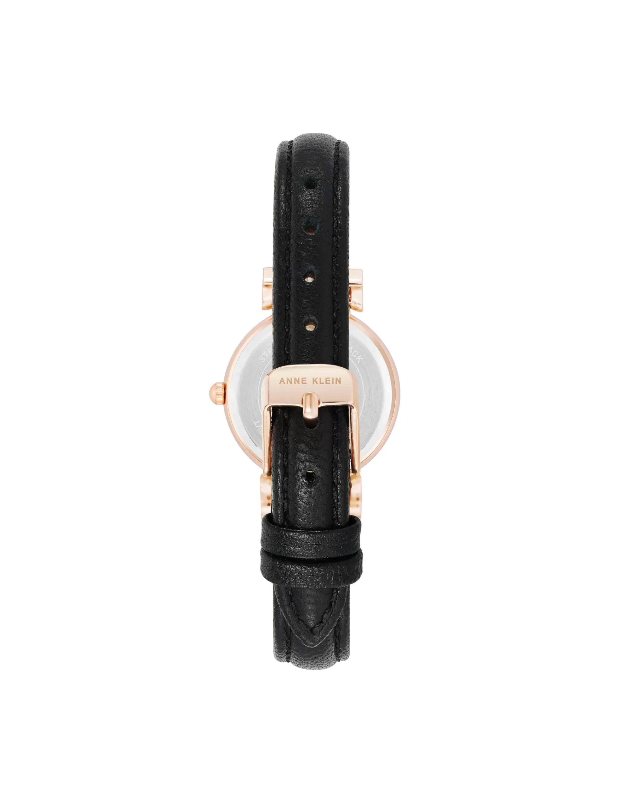 Shop Anne Klein Classic Leather Strap Watch
