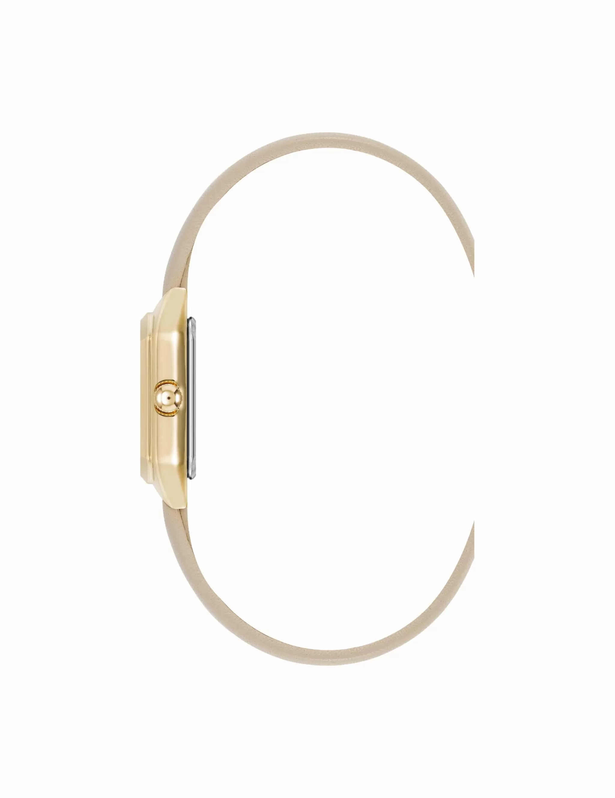Flash Sale Anne Klein Consider It Octagonal Leather Band Watch