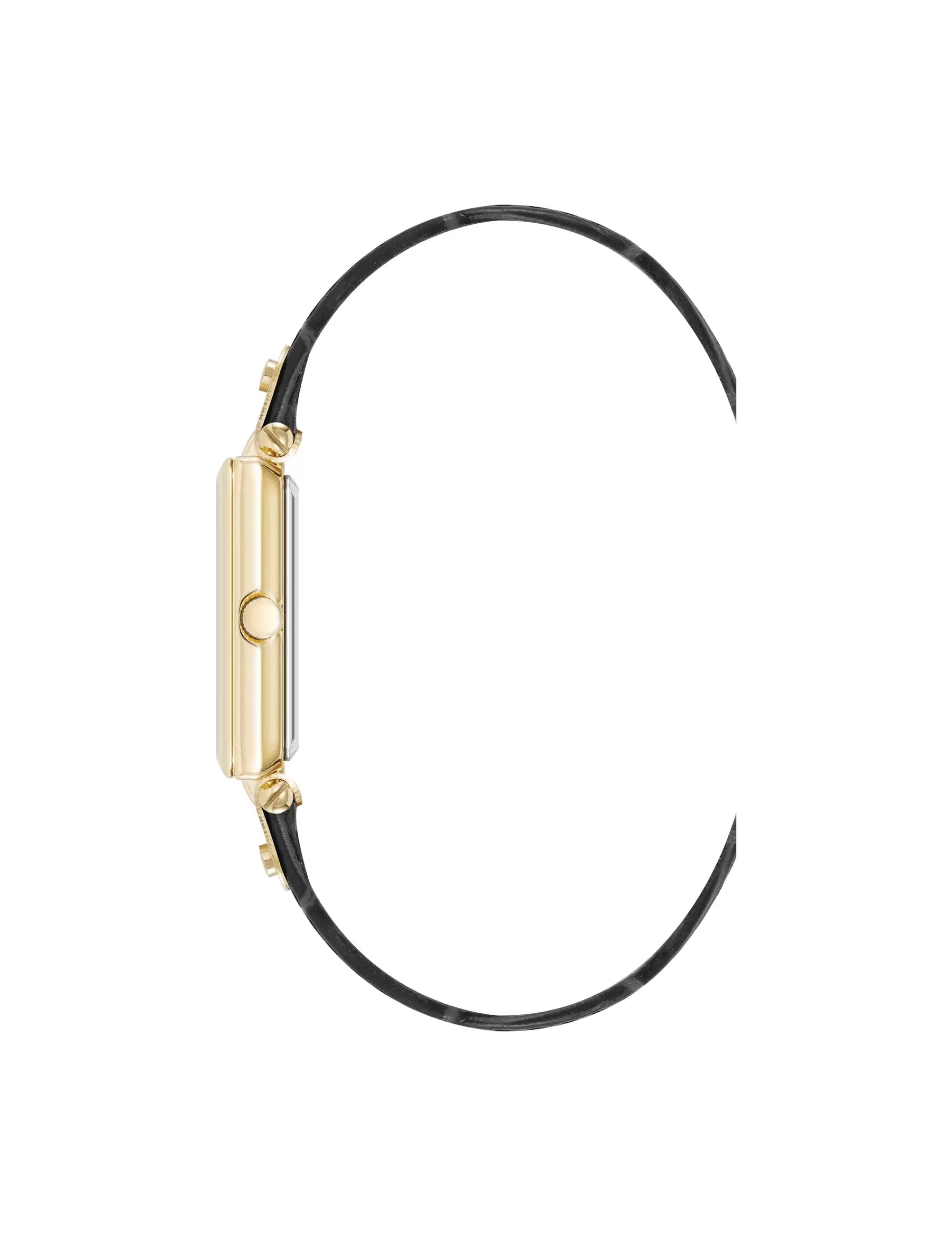 Online Anne Klein Consider It Rectangular Case Leather Watch