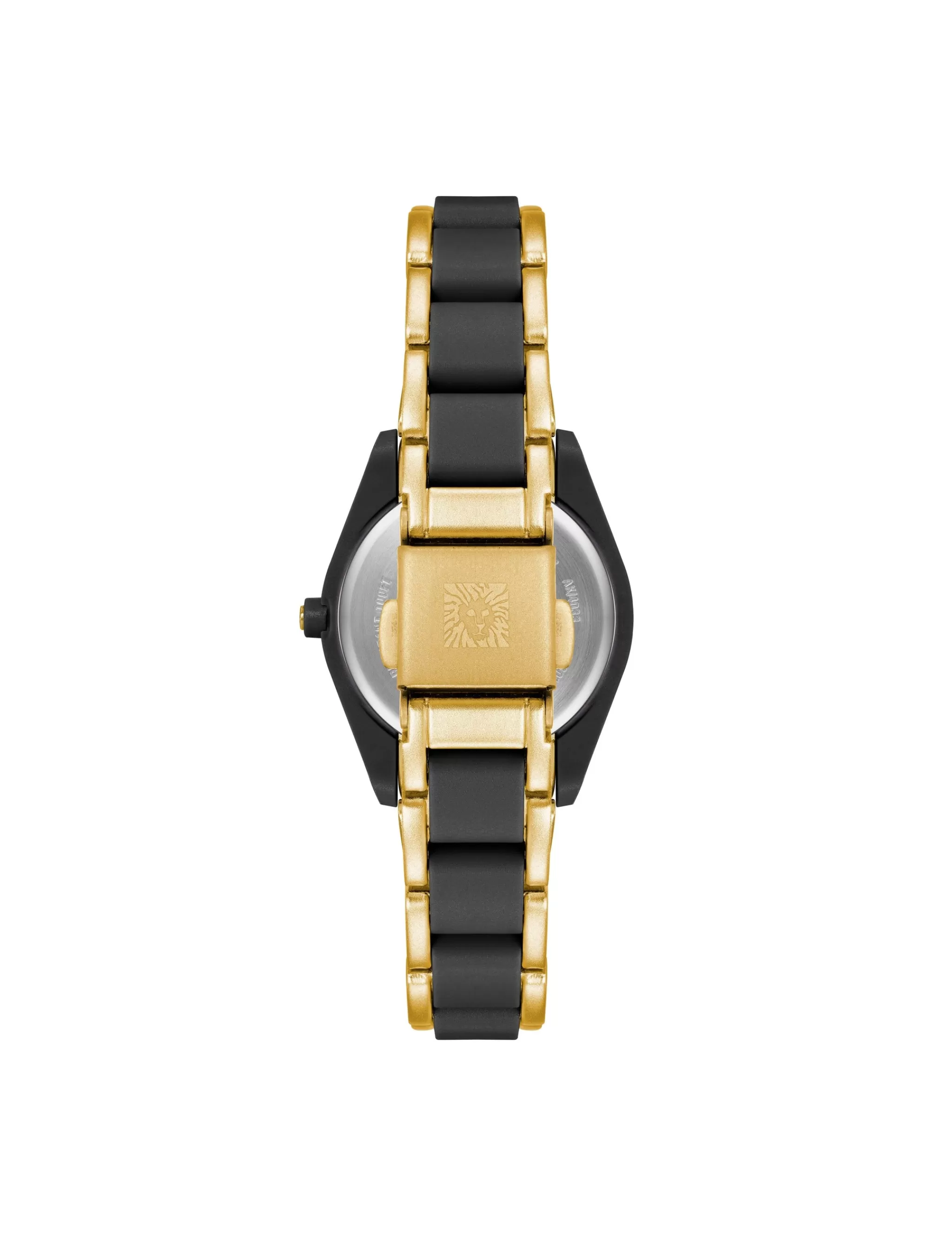 Cheap Anne Klein Consider It Recycled Ocean Plastic Bracelet Watch Black/Gold-Tone