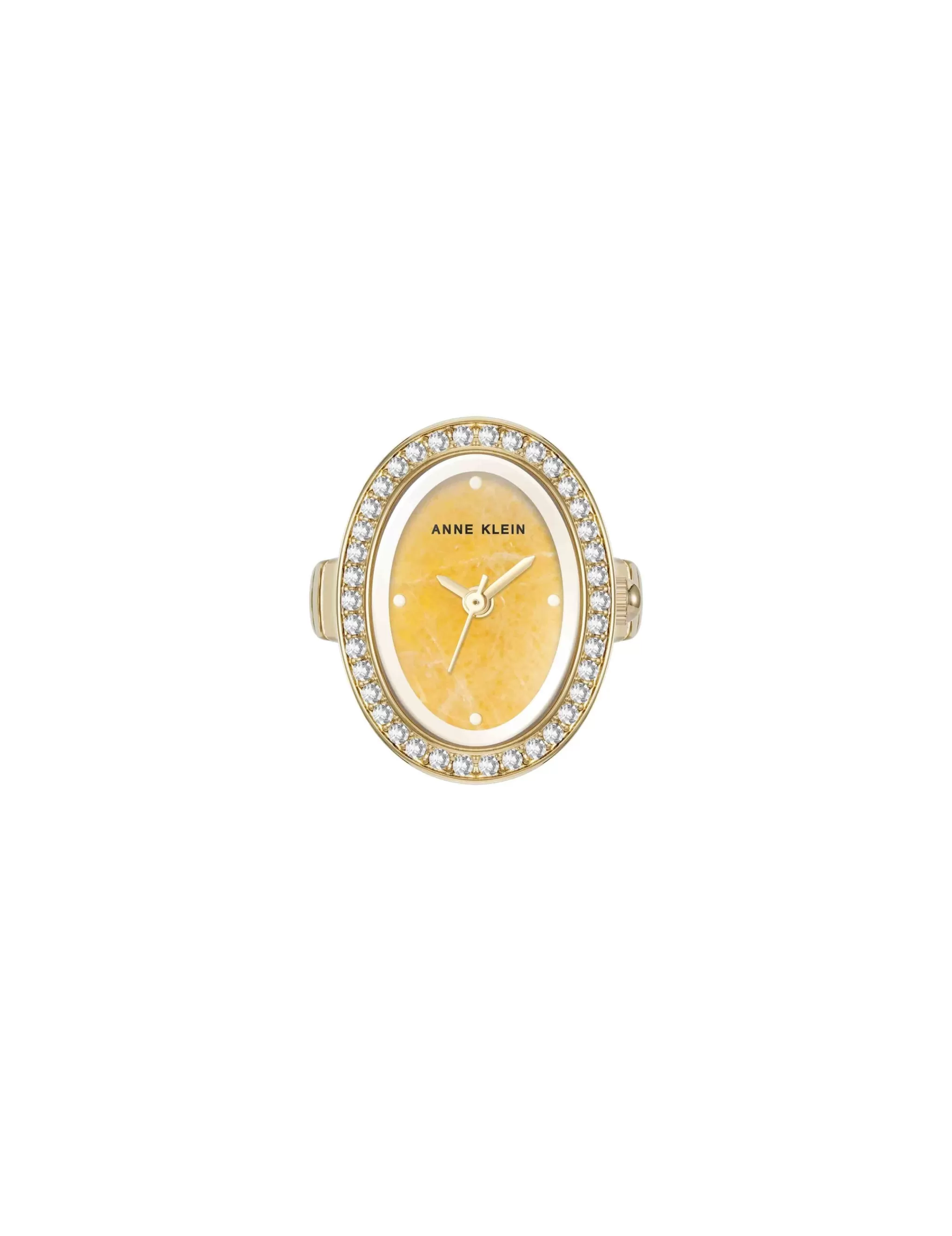 Best Sale Anne Klein Crystal Bezel Ring Watch