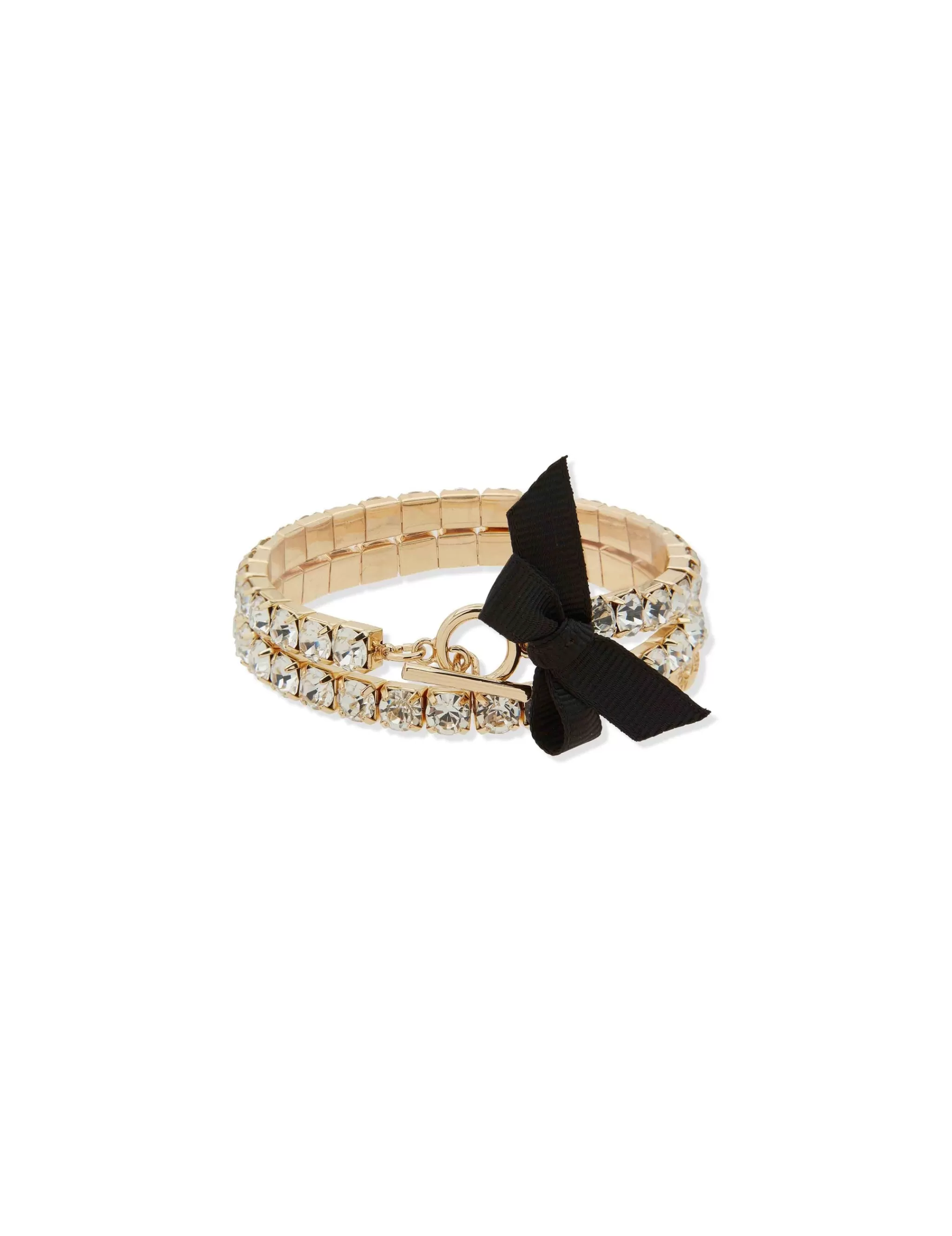 Outlet Anne Klein Crystal Bow Bracelet