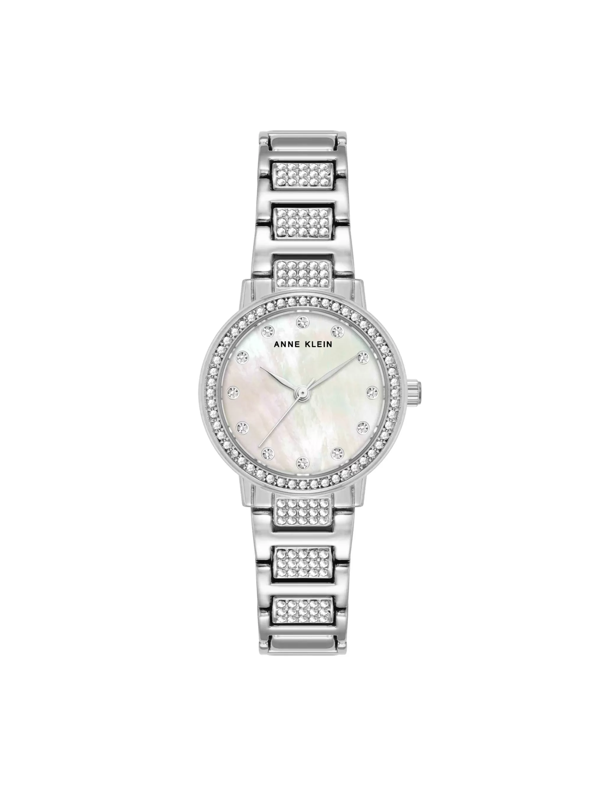 Outlet Anne Klein Crystal Embellished Bracelet Watch