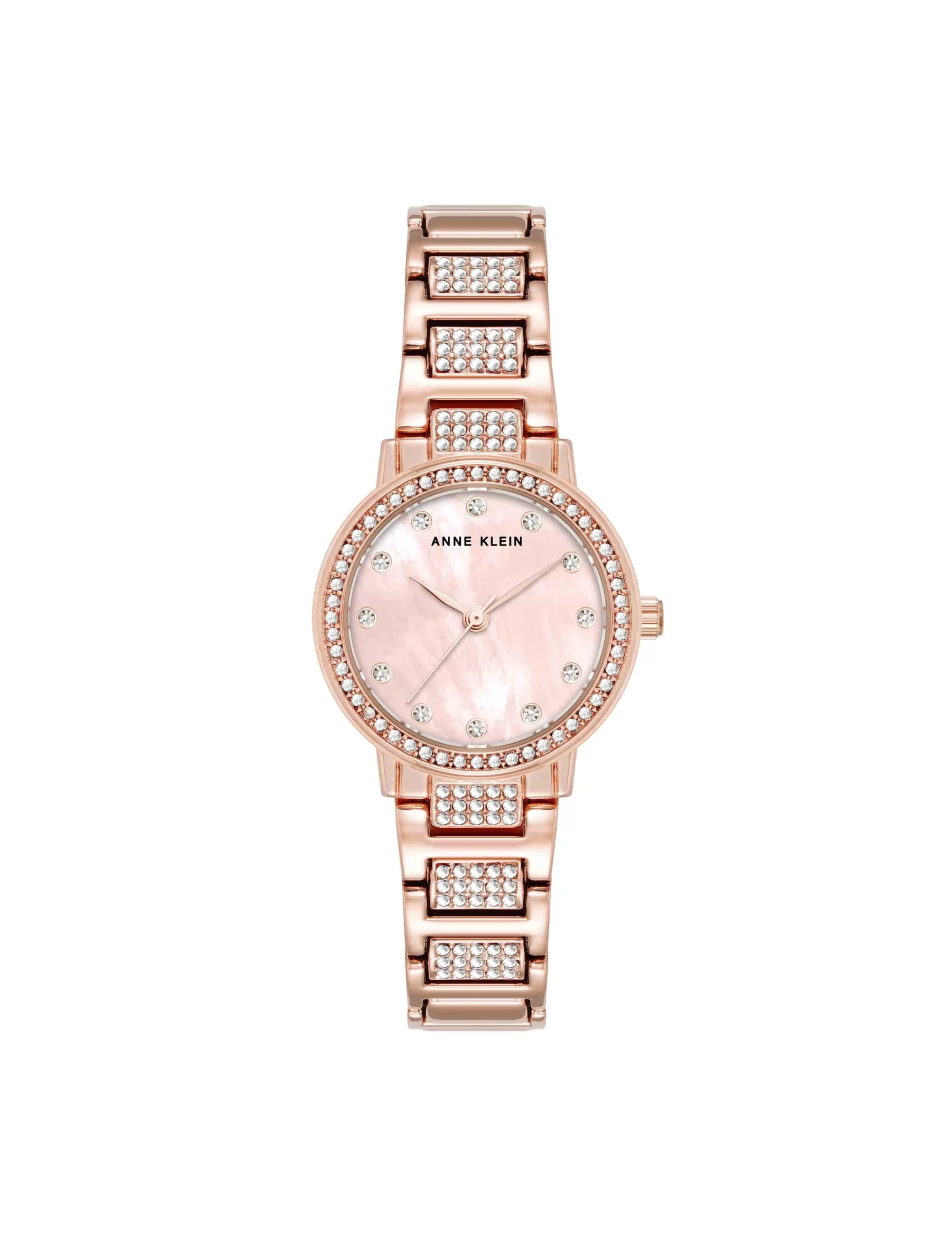 Shop Anne Klein Crystal Embellished Bracelet Watch
