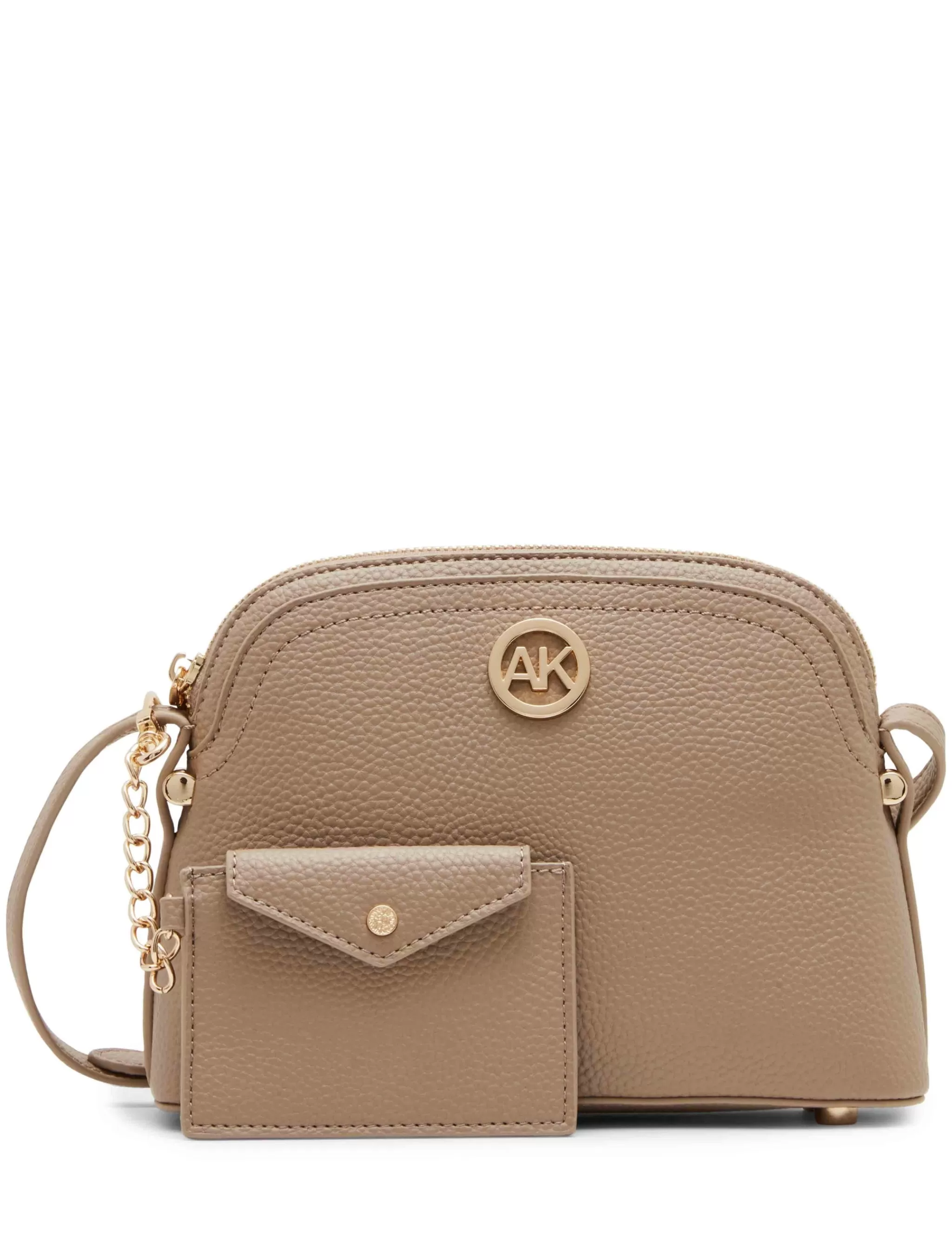 Shop Anne Klein Dome Crossbody With Detachable Card Case