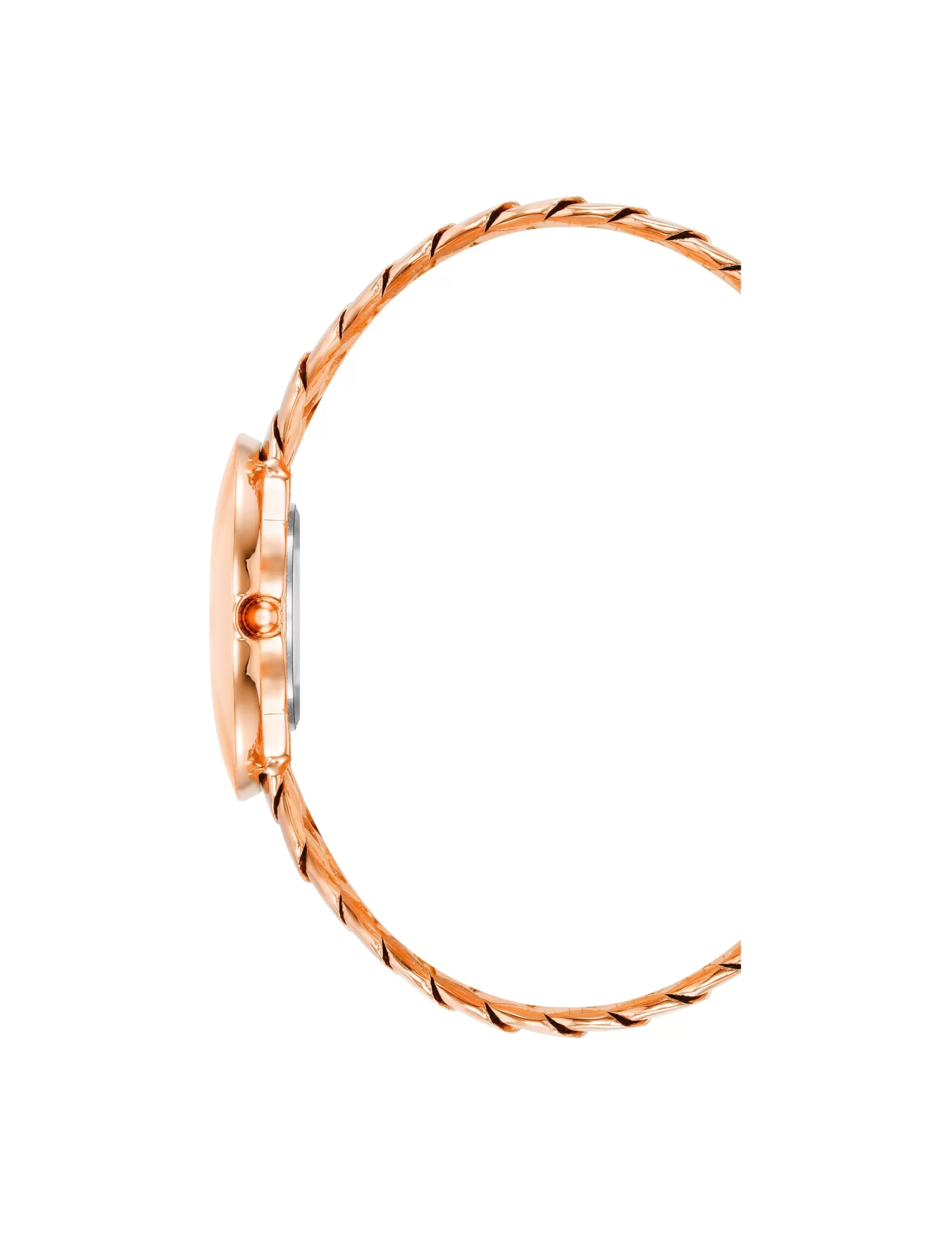 Clearance Anne Klein Double Chain Bracelet Watch- Sale Rose Gold-Tone