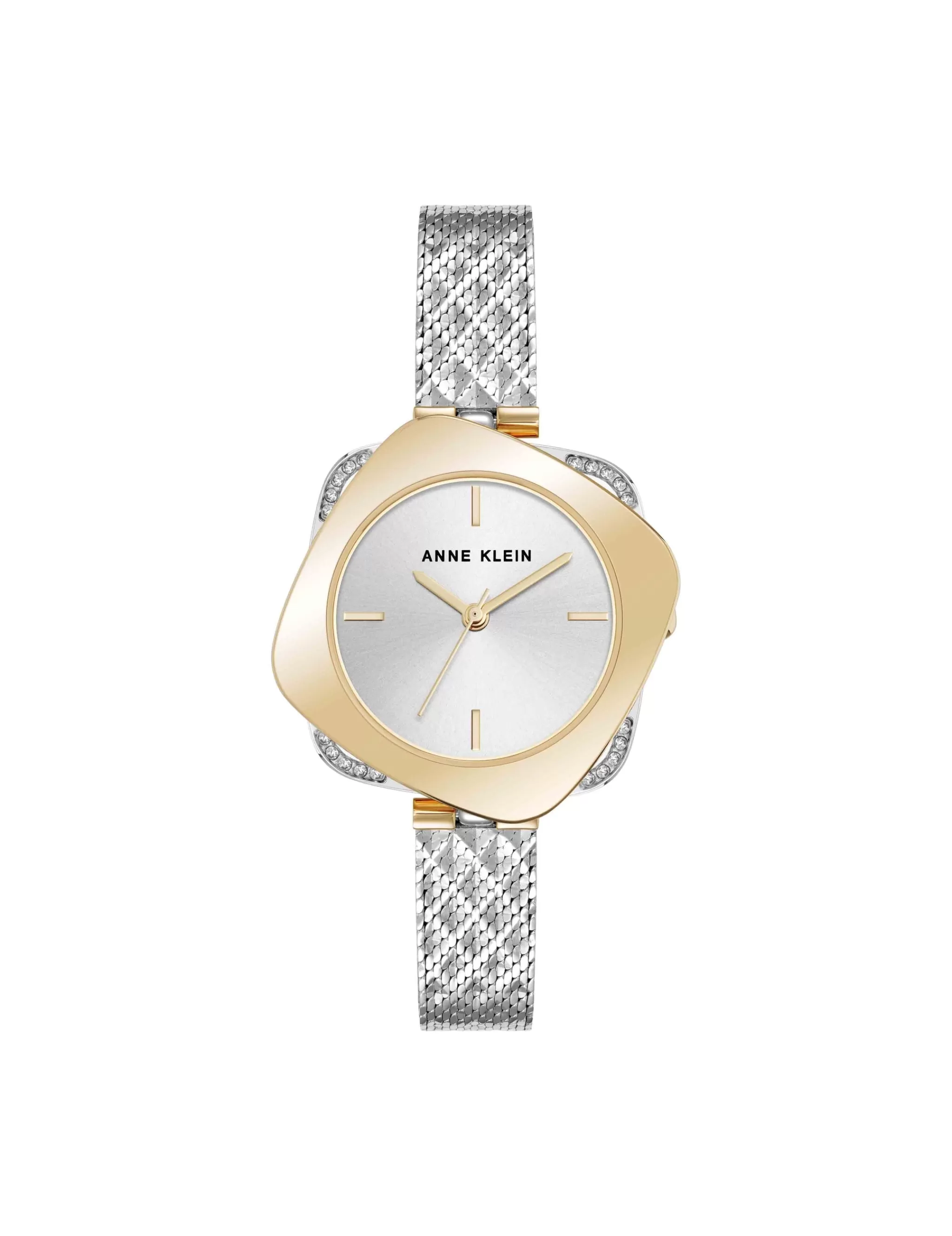 Shop Anne Klein Elegant Hidden Crystal Watch