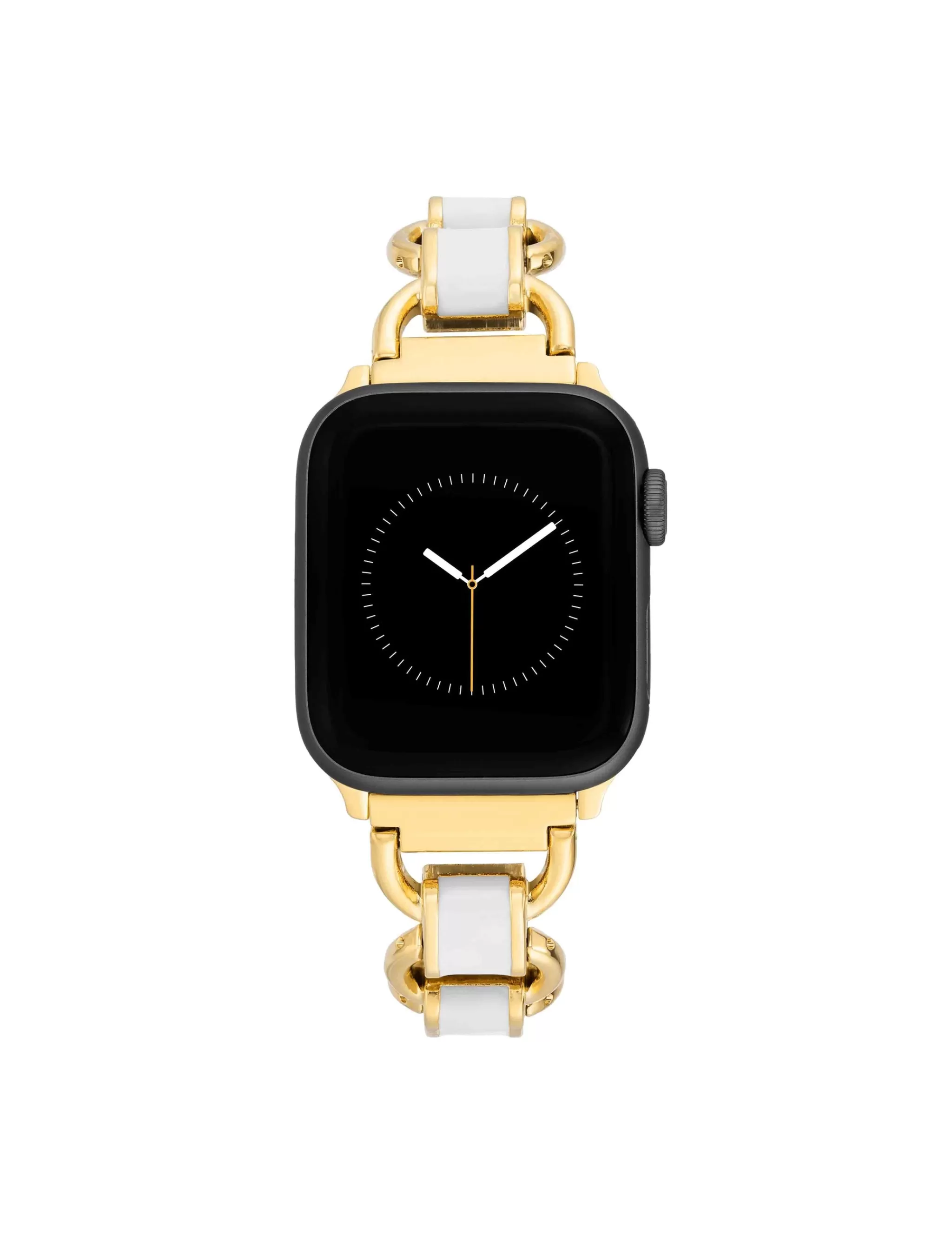 Shop Anne Klein Enamel Link Bracelet Band For Apple Watch®