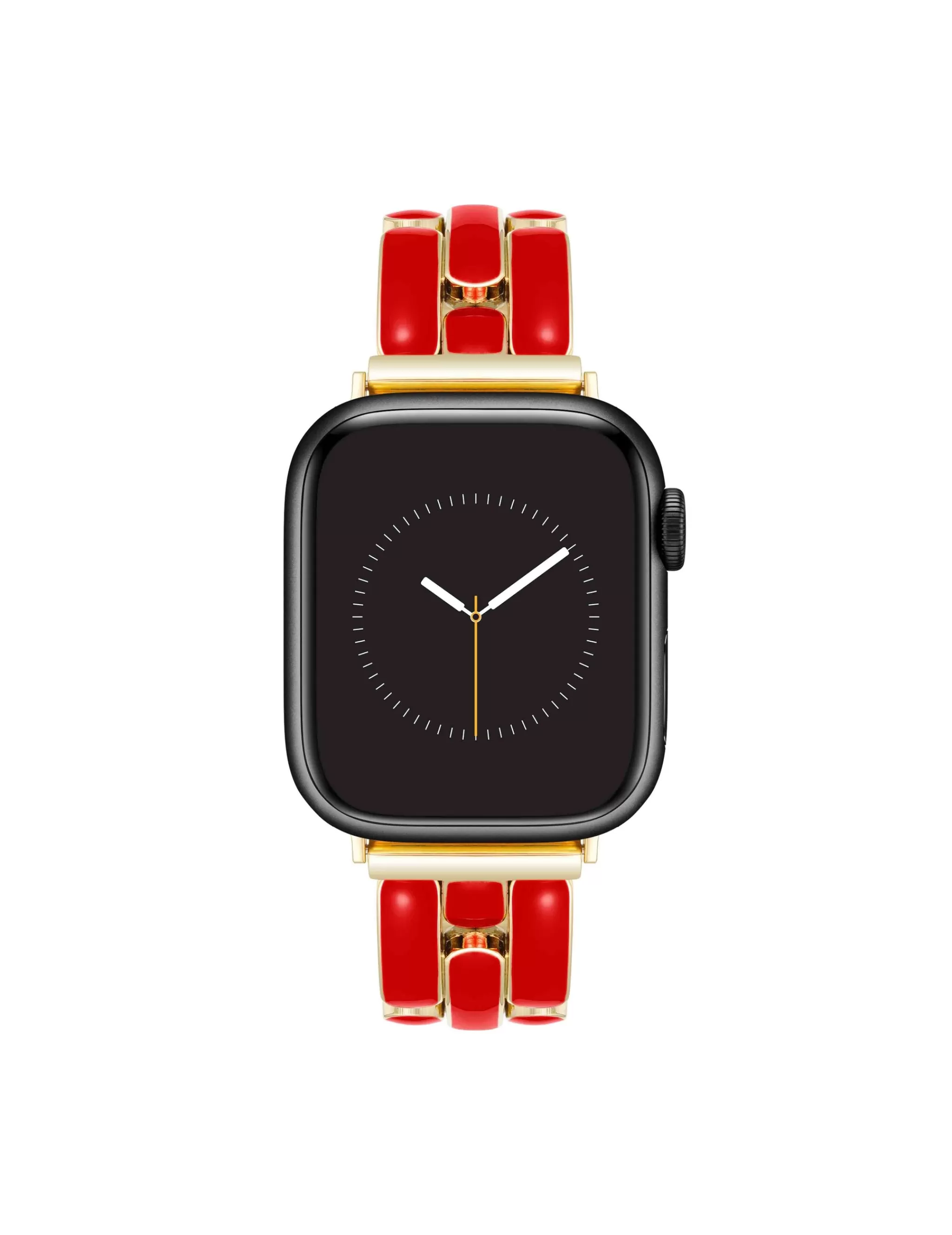 Outlet Anne Klein Enamel Link Bracelet For Apple Watch® Red/Gold-Tone