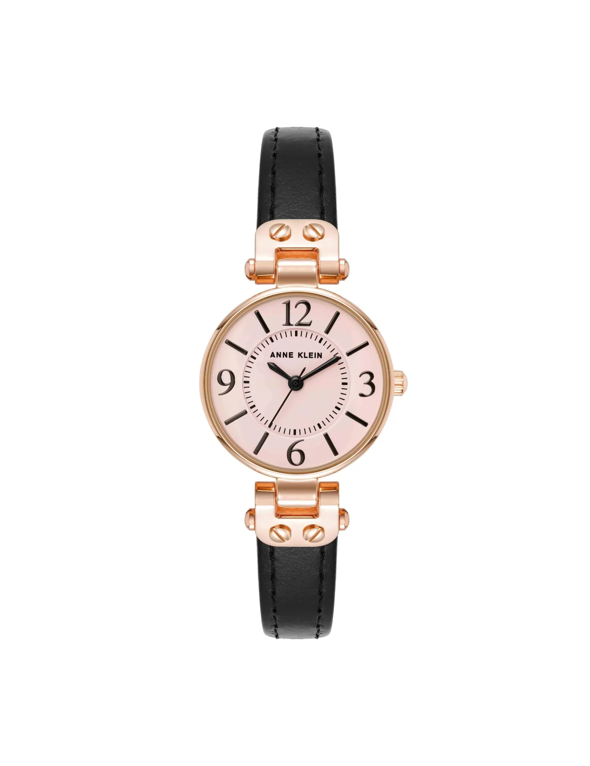 Shop Anne Klein Essential Leather Strap Watch