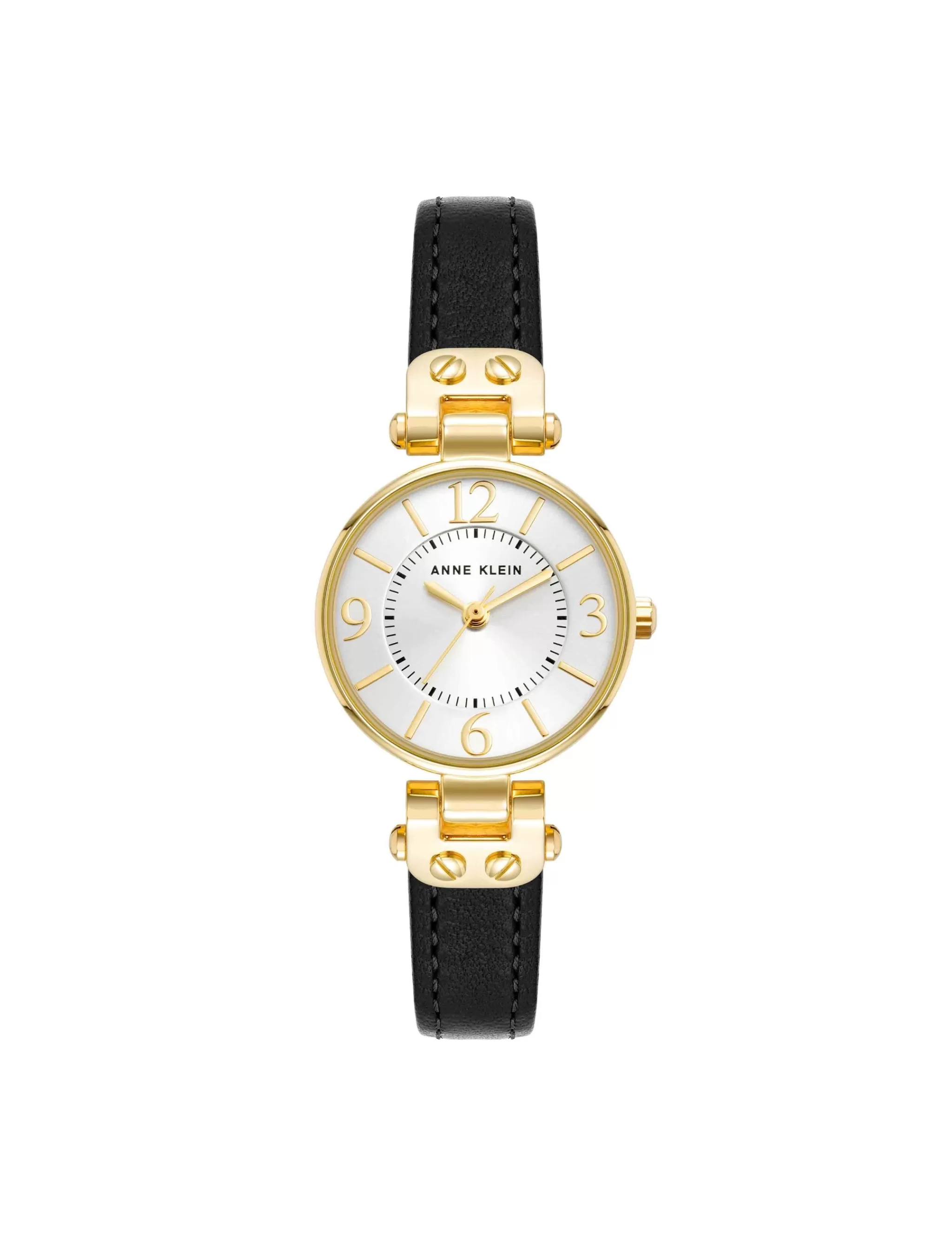 Store Anne Klein Essential Leather Strap Watch