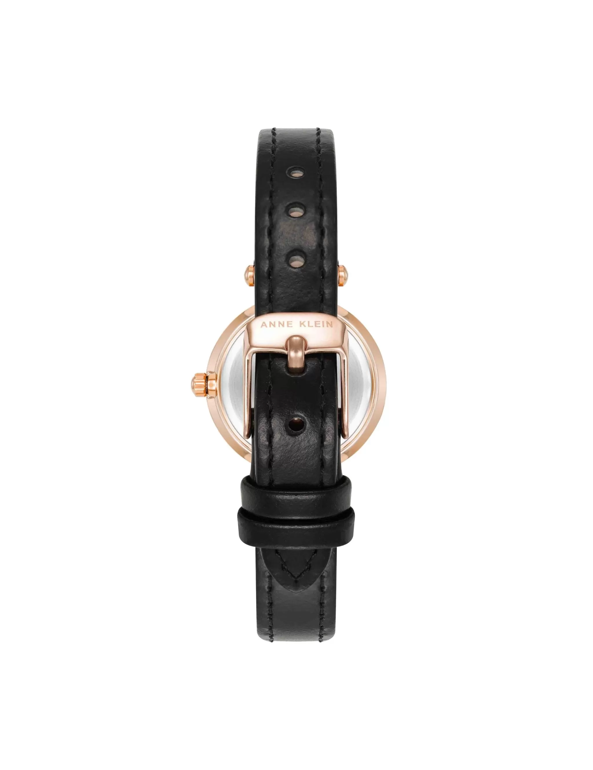 Shop Anne Klein Essential Leather Strap Watch