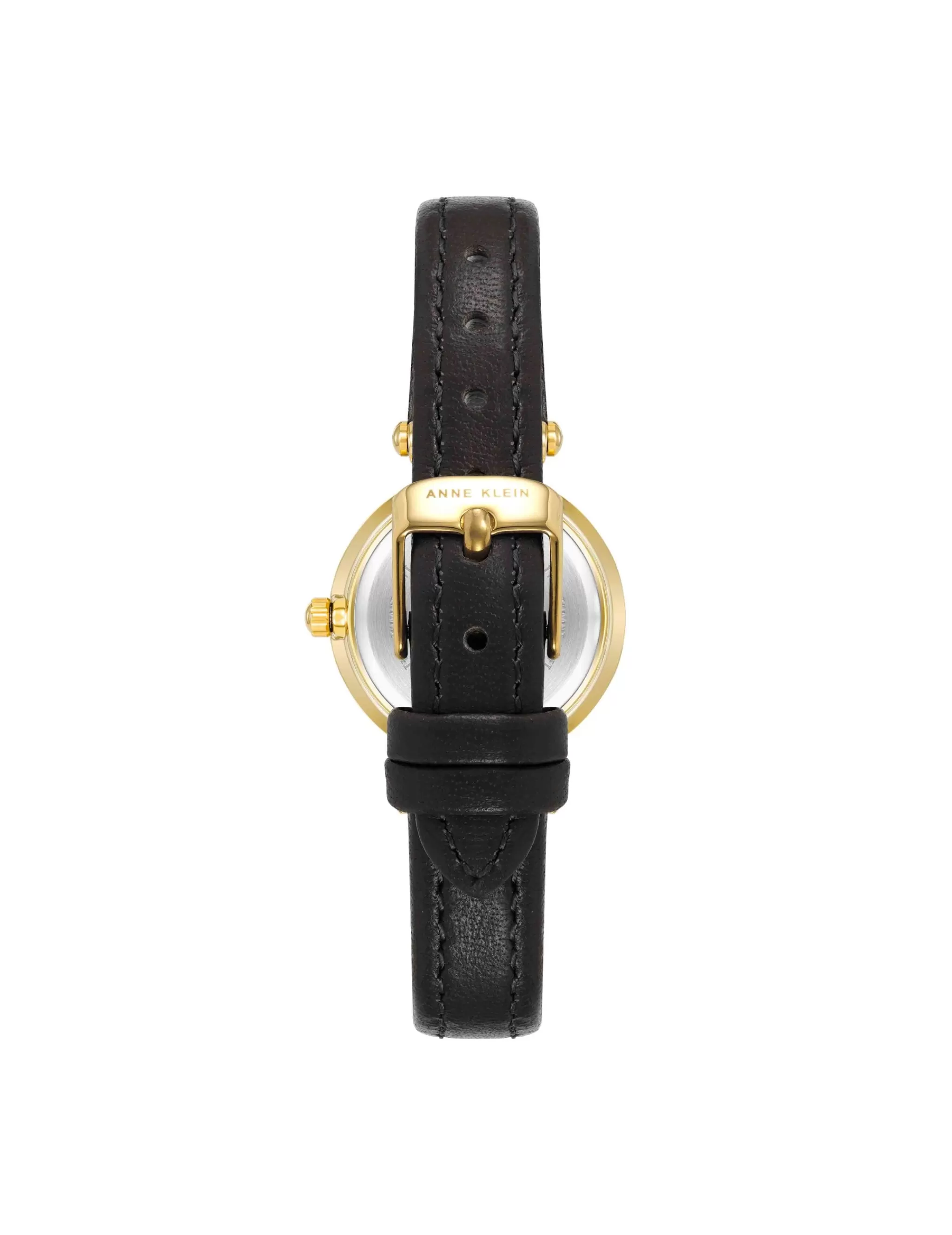 Store Anne Klein Essential Leather Strap Watch
