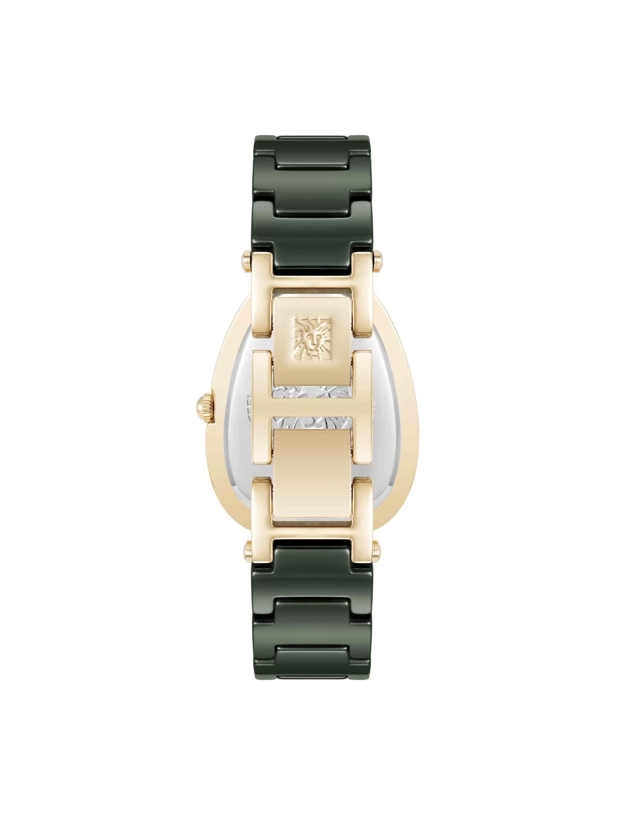 Best Sale Anne Klein Estate Ceramic Bracelet Watch Green/Gold-Tone