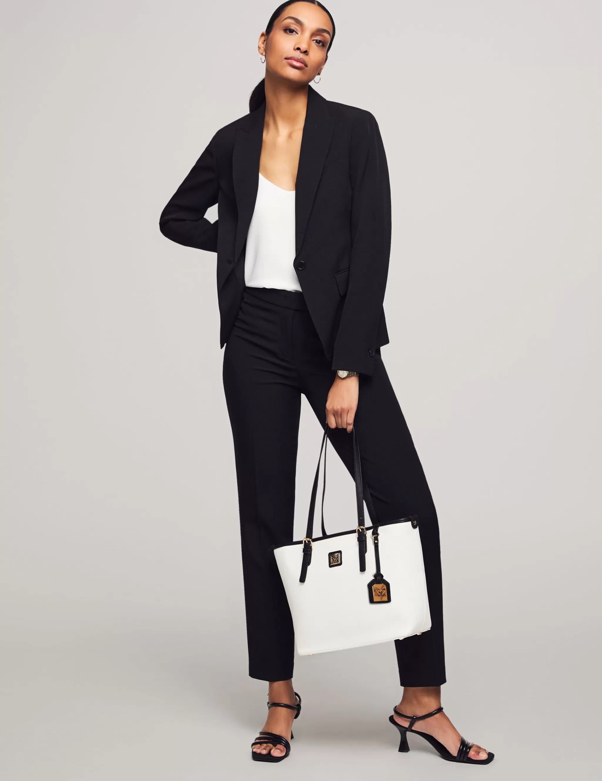Store Anne Klein Executive Collection 2-Pc. Suit Set Black