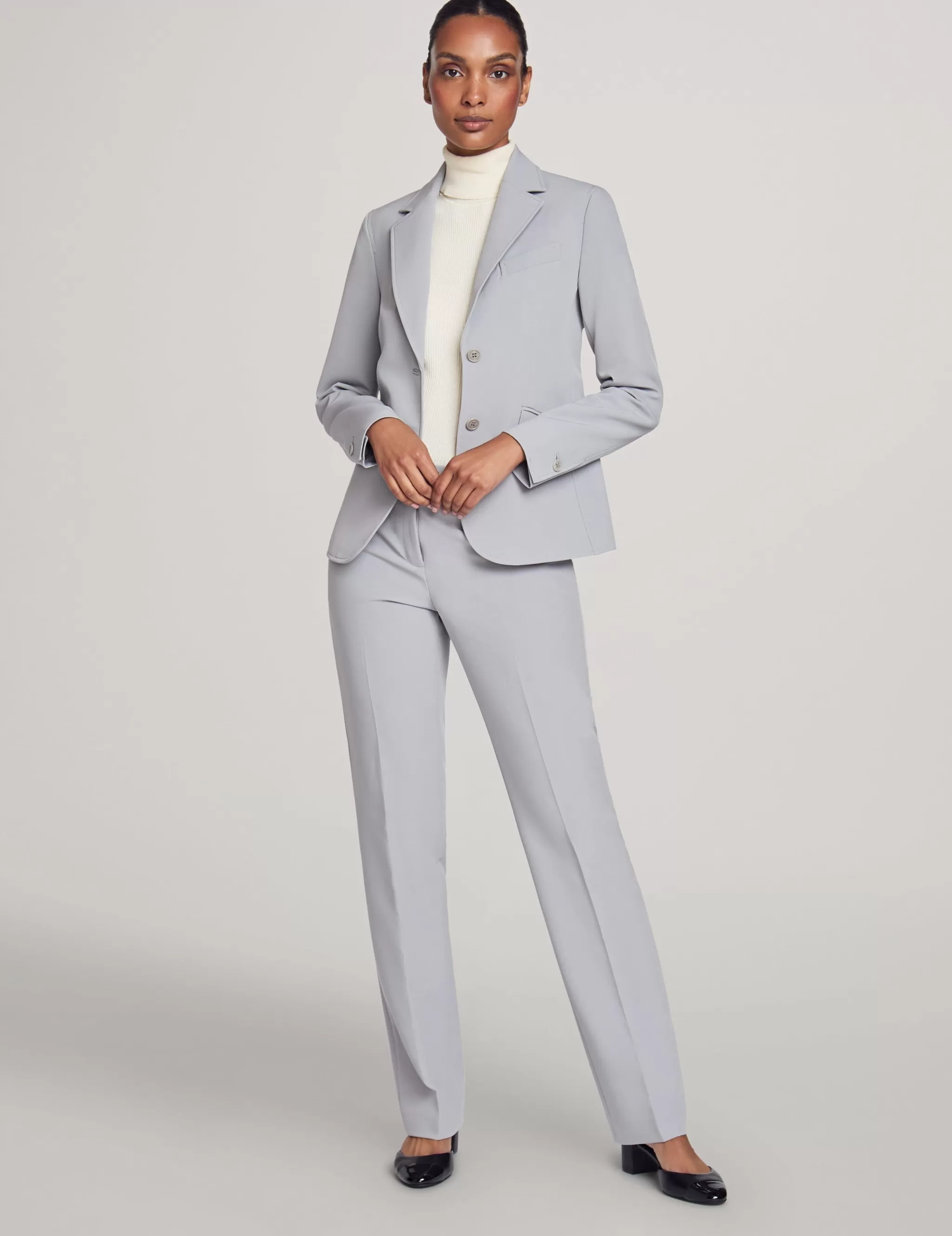 Best Anne Klein Executive Collection 3-Pc. Pants And Skirt Suit Set Atlantic Grey