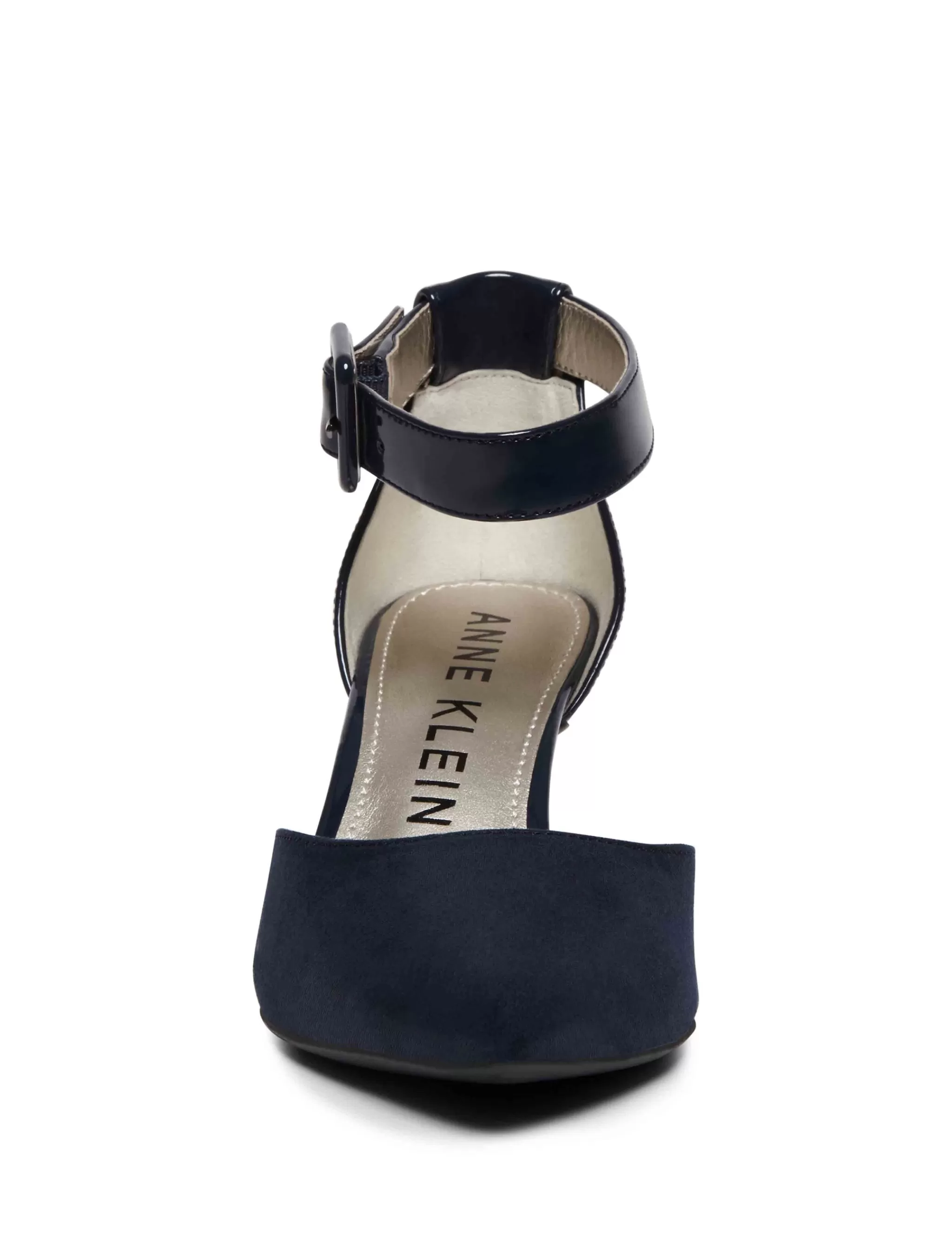 Shop Anne Klein Fabulist Pump Navy Smooth
