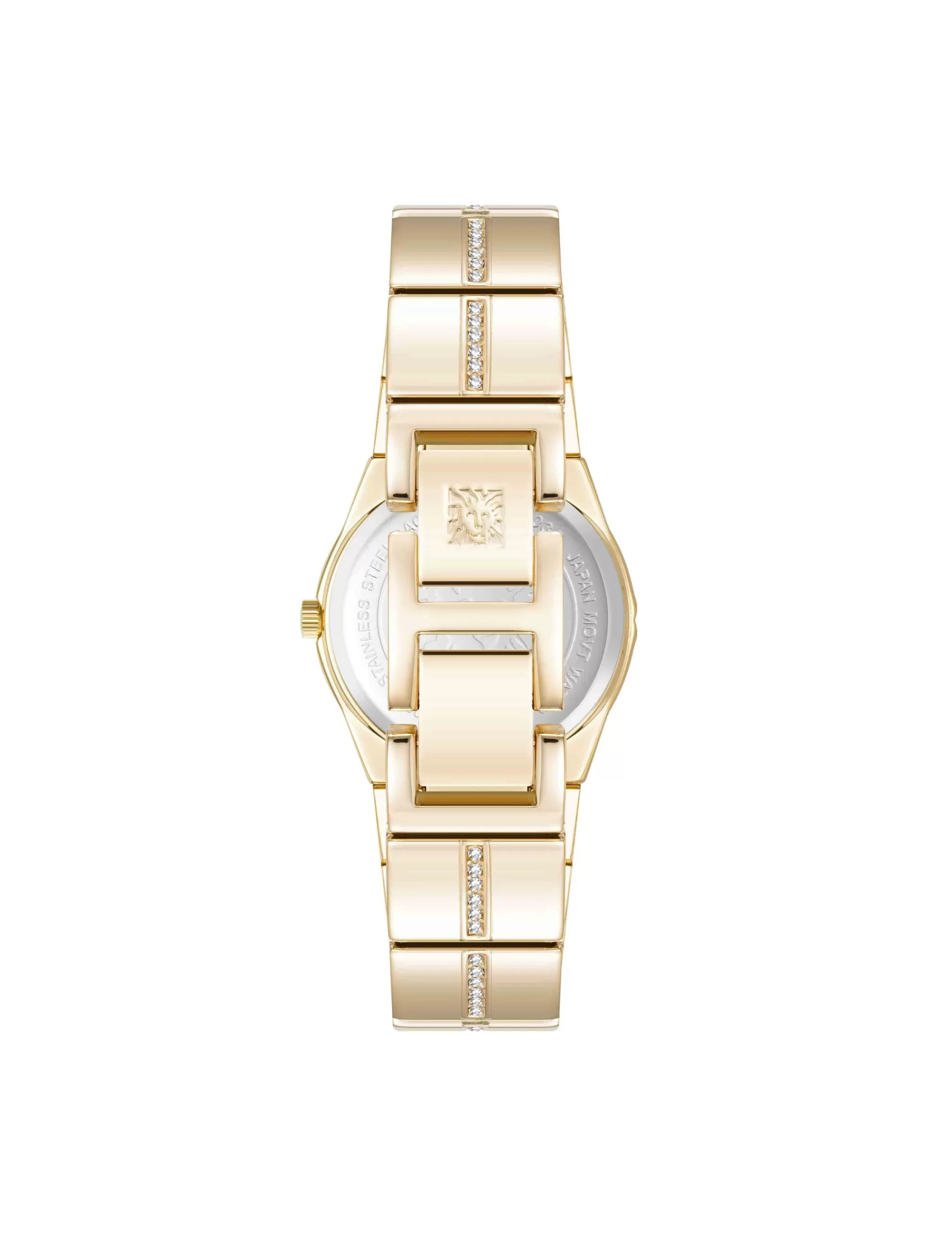 Flash Sale Anne Klein Faceted Crystal Bezel Watch