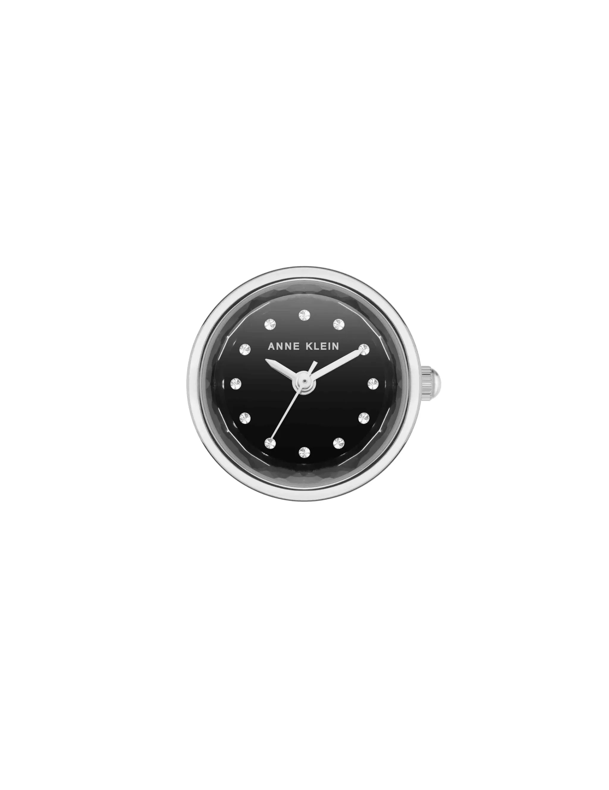 Store Anne Klein Faceted Crystal Ring Watch