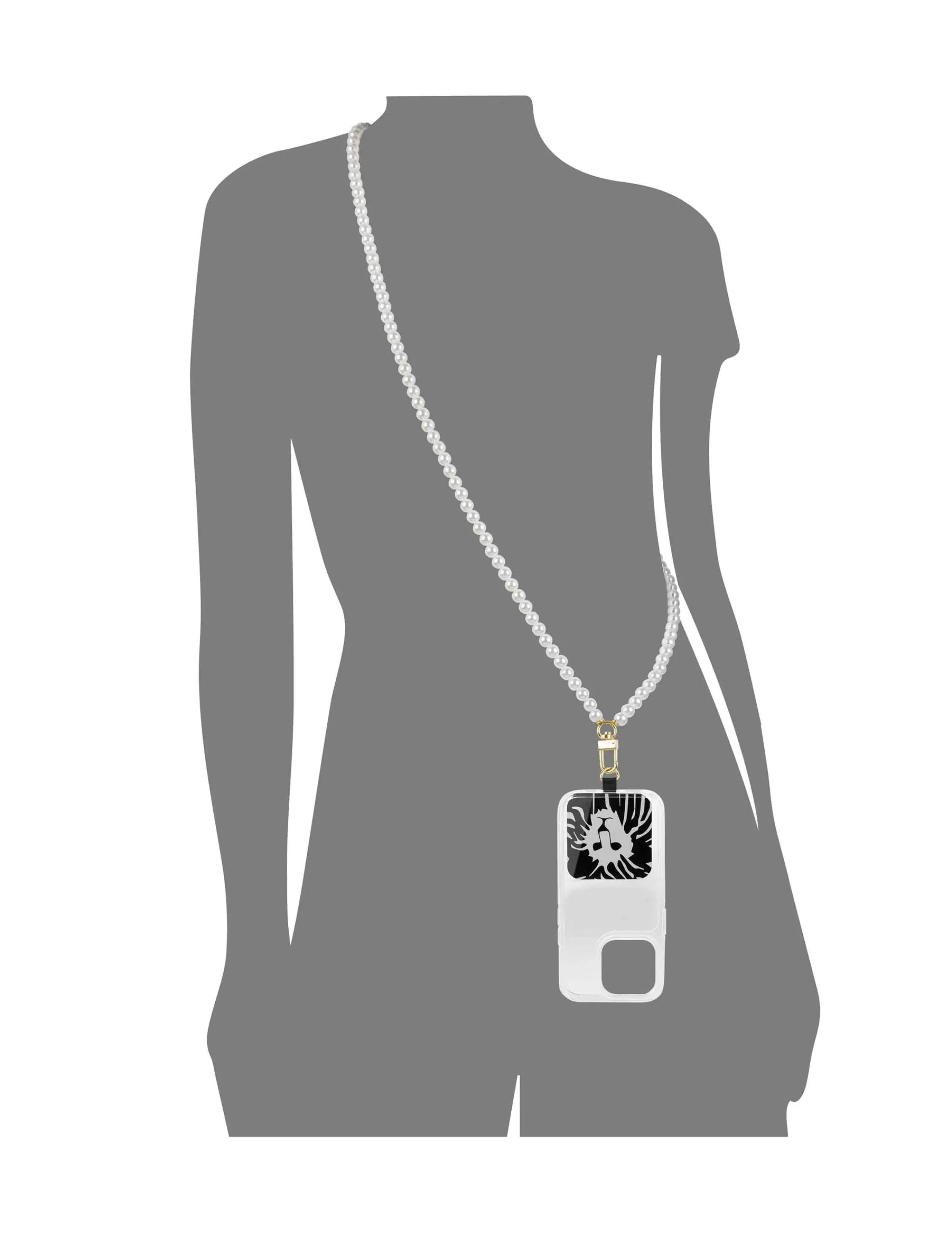 Best Sale Anne Klein Faux Pearl Crossbody IPhone® Chain
