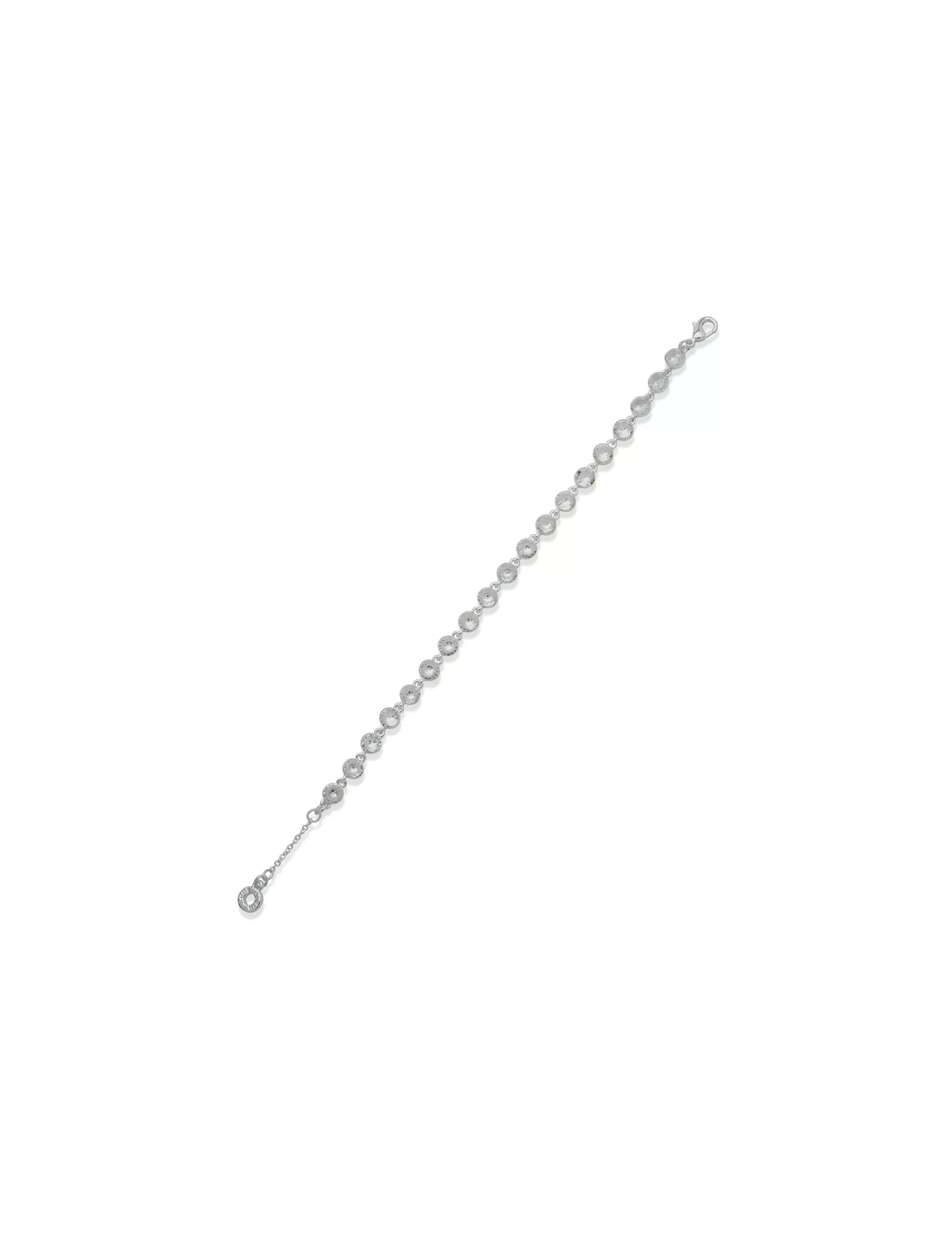 Shop Anne Klein Flex Silver CZ Bracelet