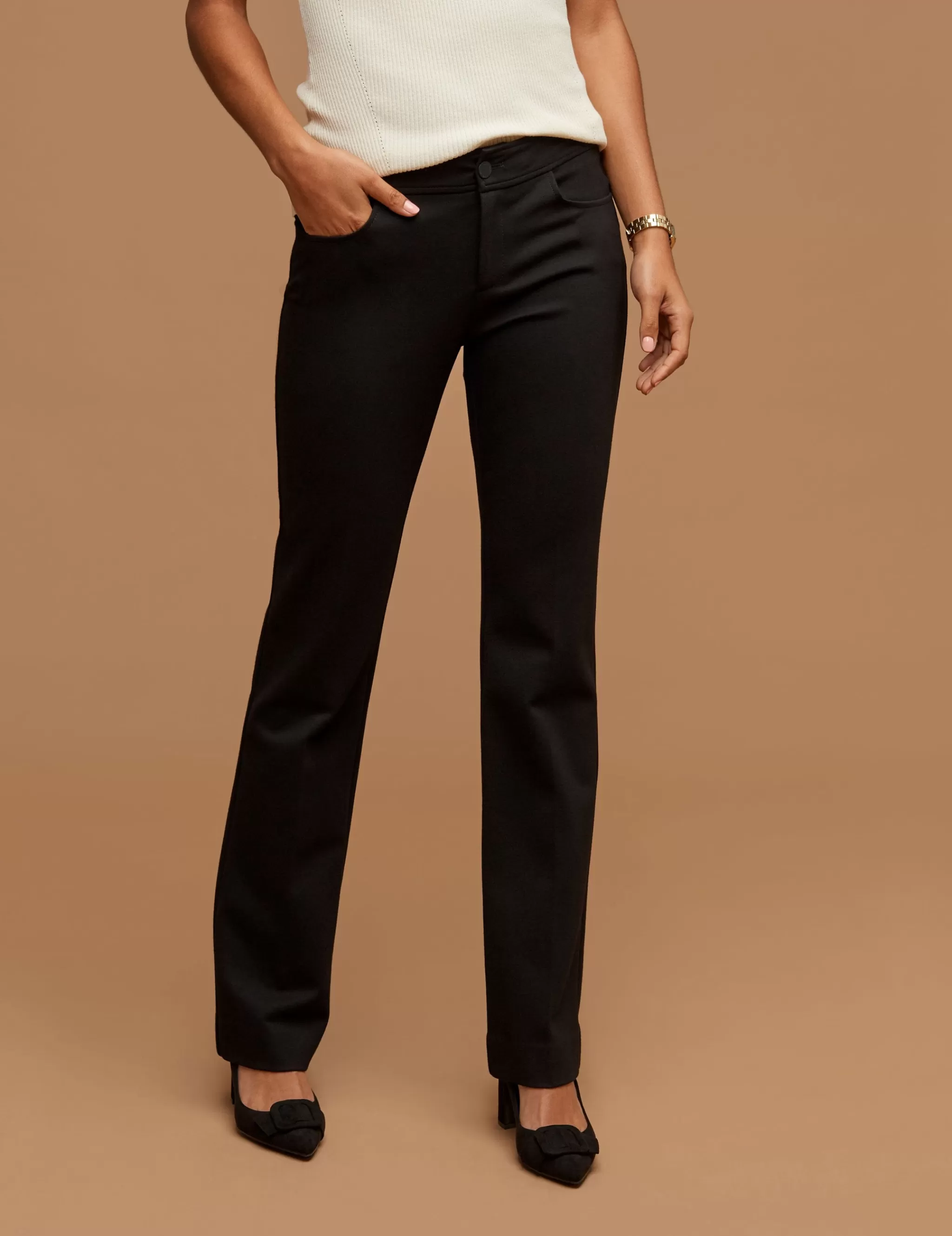 Discount Anne Klein Fly Front Bootleg
