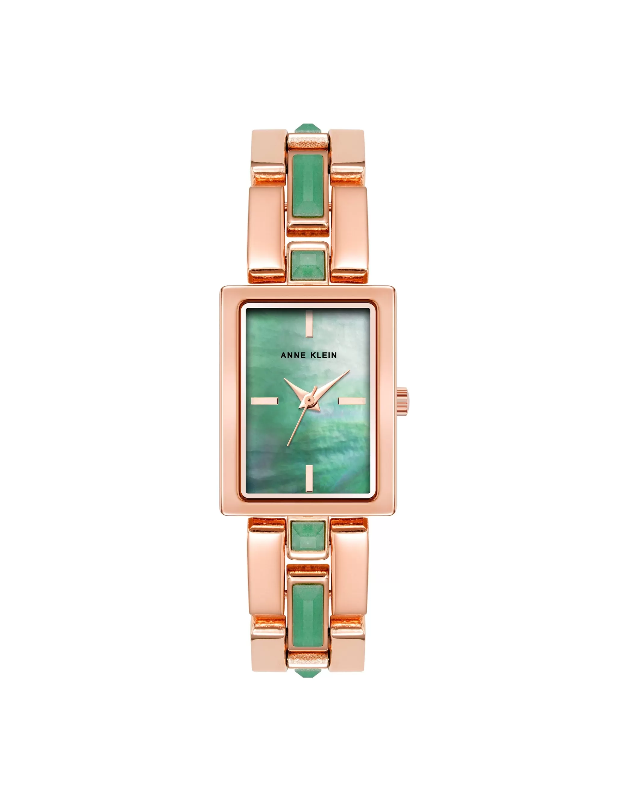 New Anne Klein Gemstone Accented Bracelet Watch