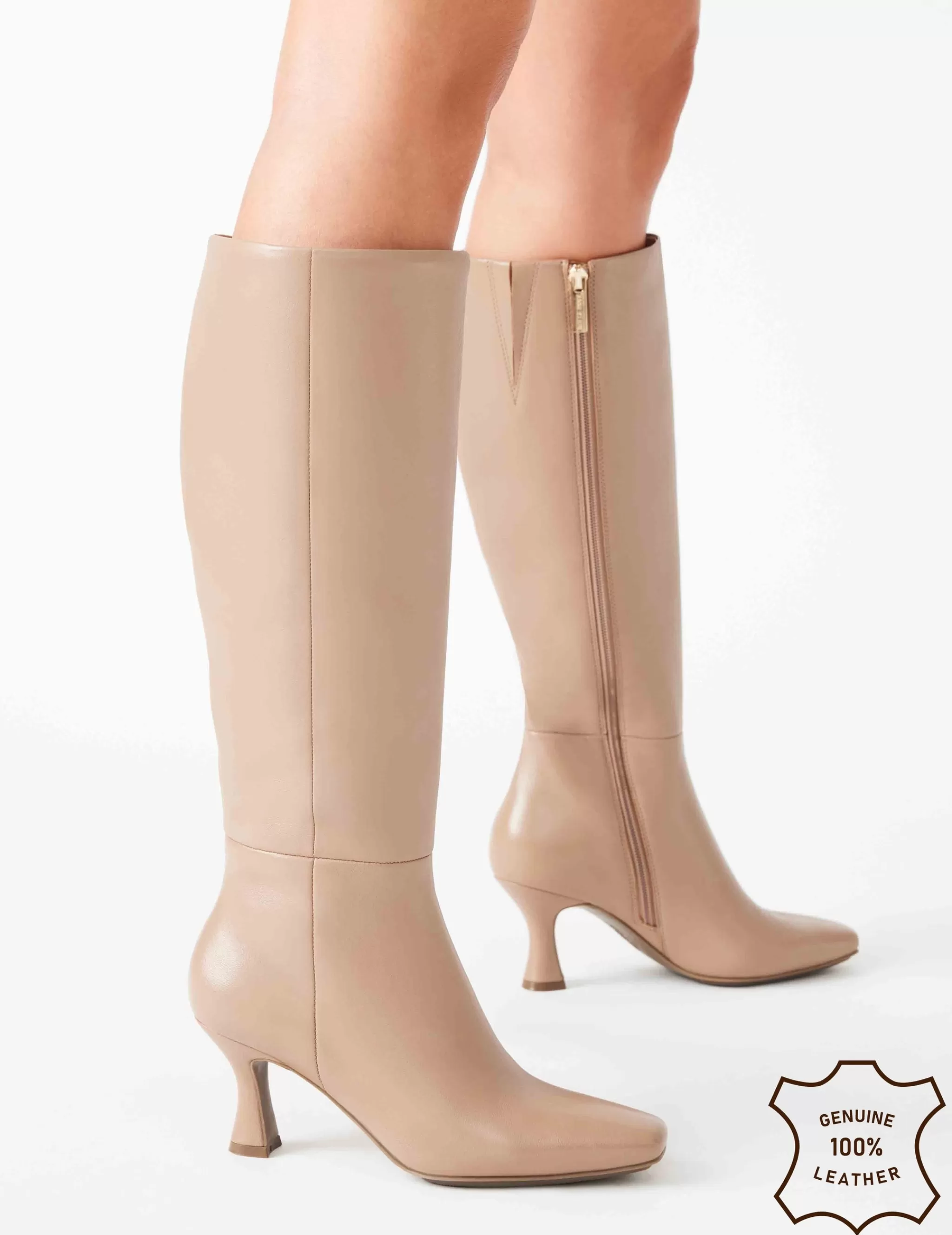 Shop Anne Klein Genuine Leather Perfection Boot