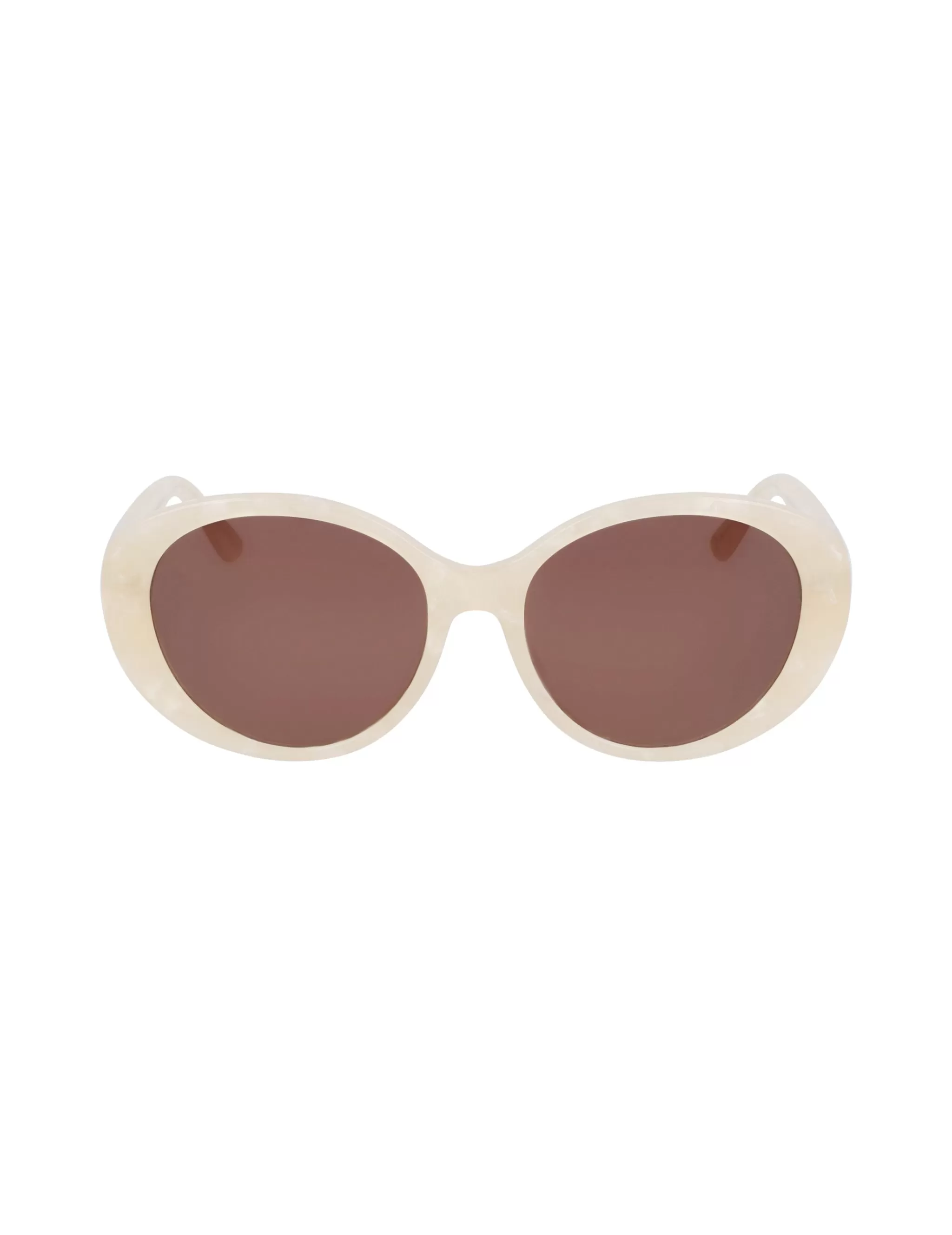 Cheap Anne Klein Glamorous Oval Sunglasses