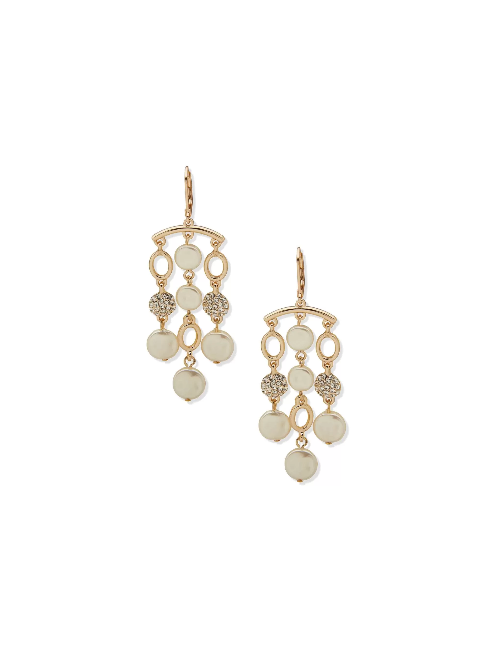 Sale Anne Klein Gold Chandelier Earrings
