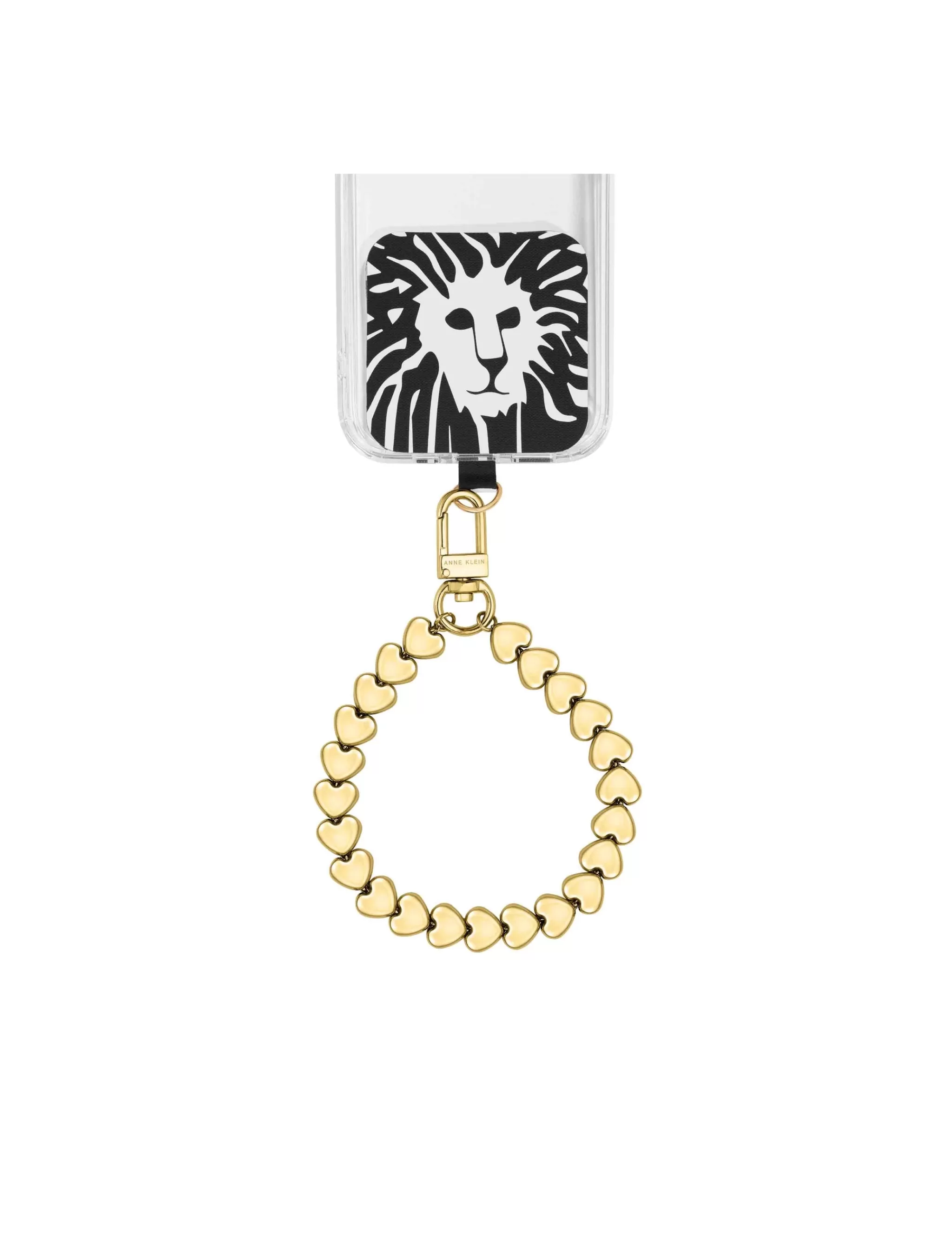 Cheap Anne Klein Heart Link Wrist Strap For IPhone® Gold-Tone