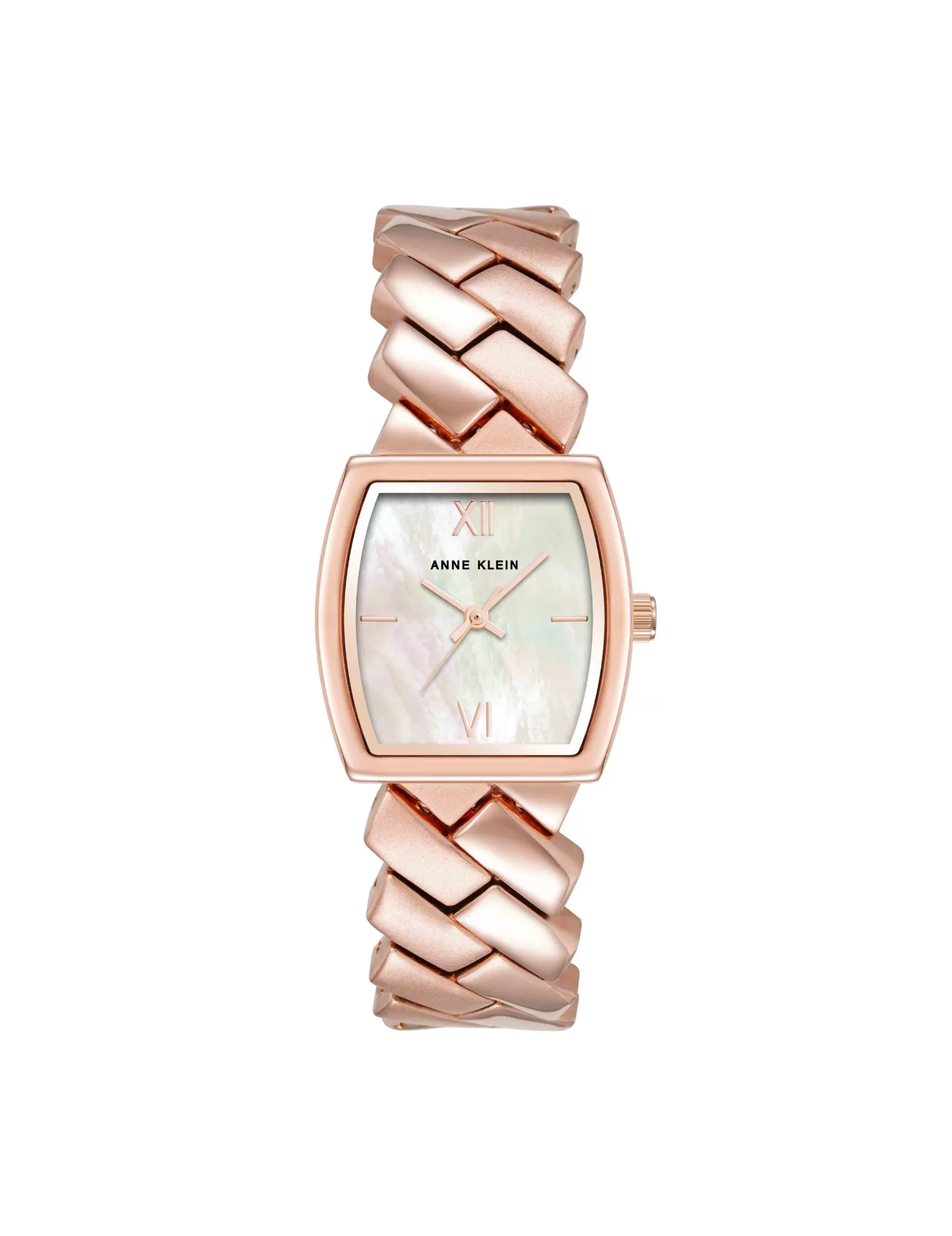 Store Anne Klein Herringbone Bracelet Watch