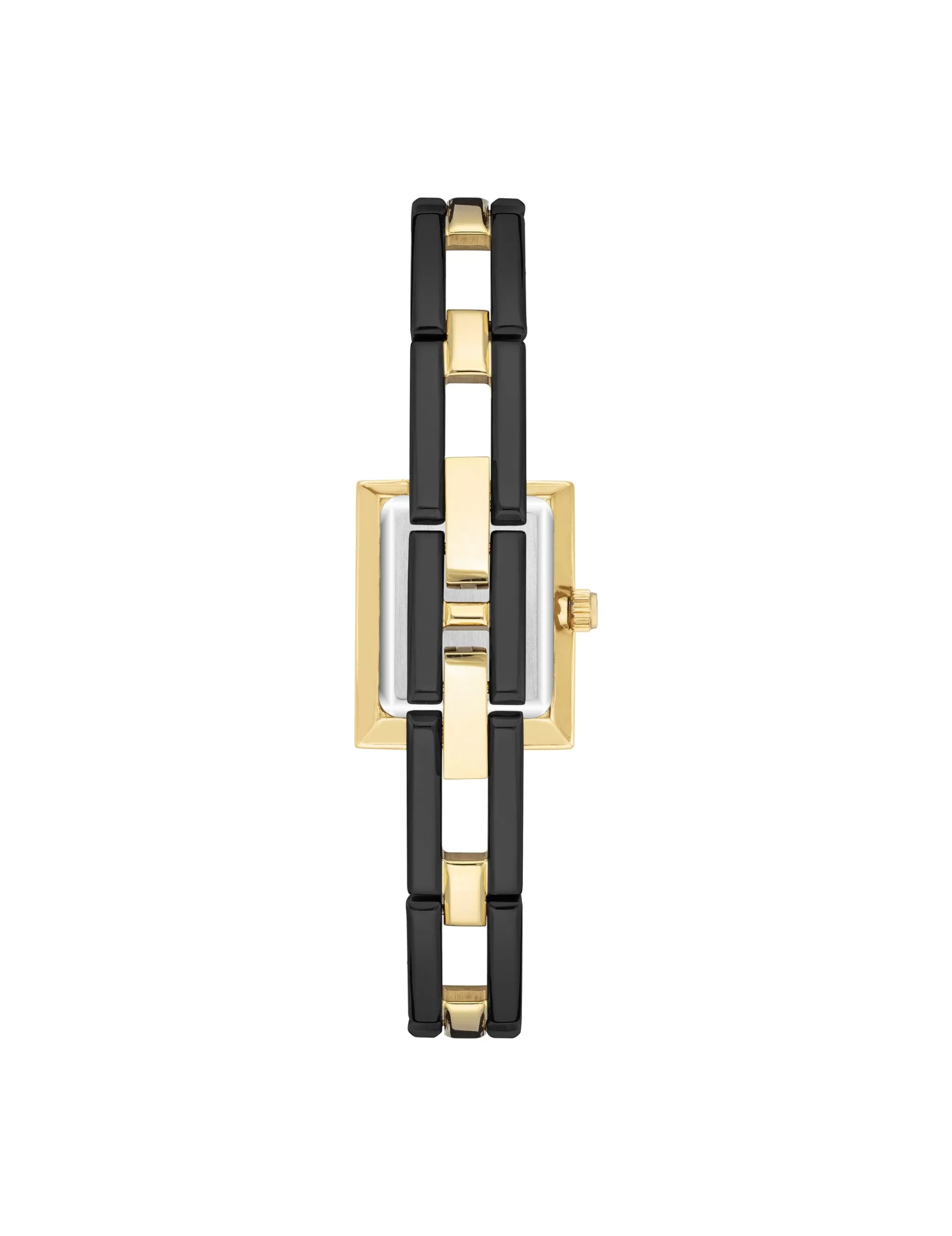 Shop Anne Klein Iconic Rectangular Case Bangle Watch