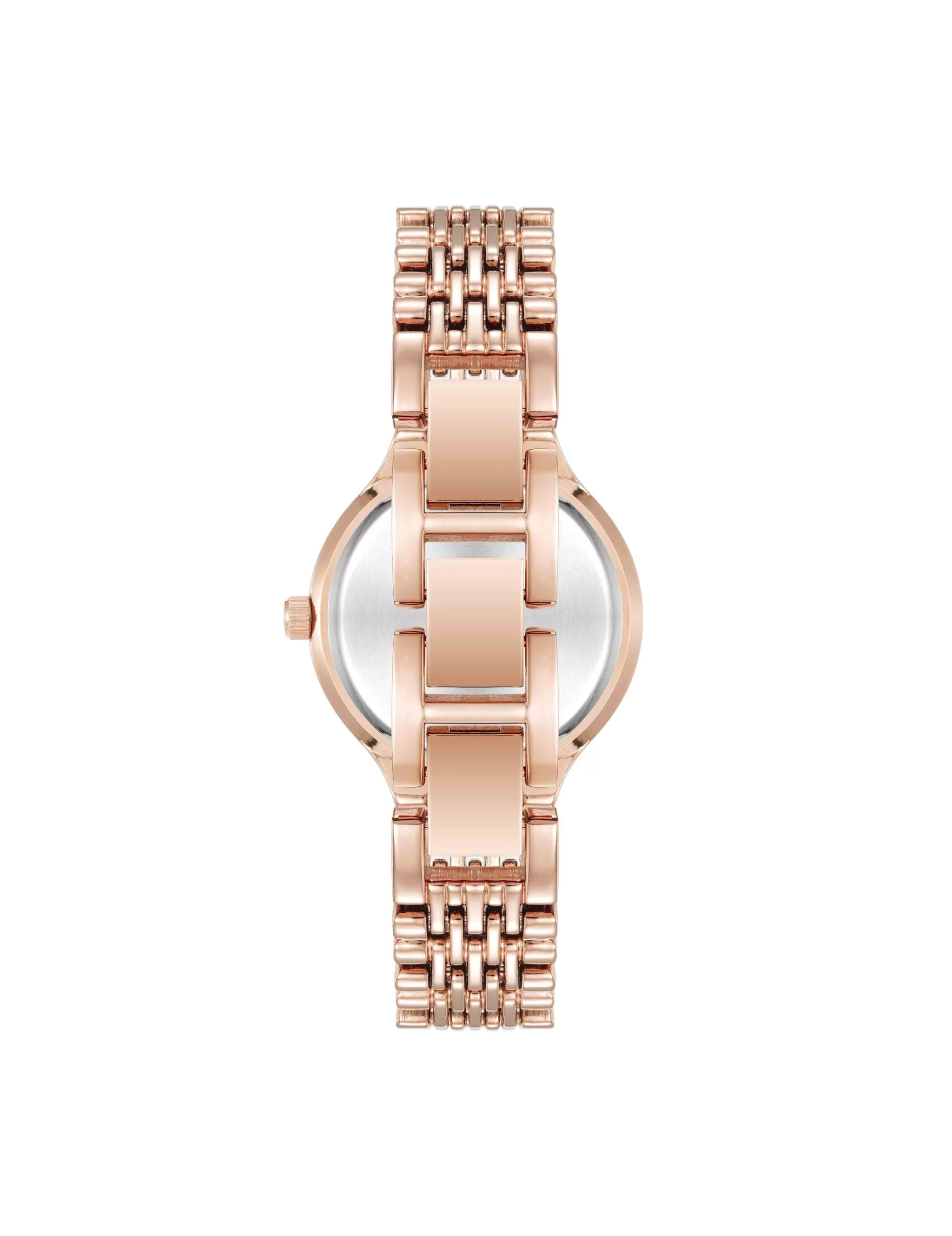 Best Anne Klein Iconic Round Roman Numeral Bezel Watch
